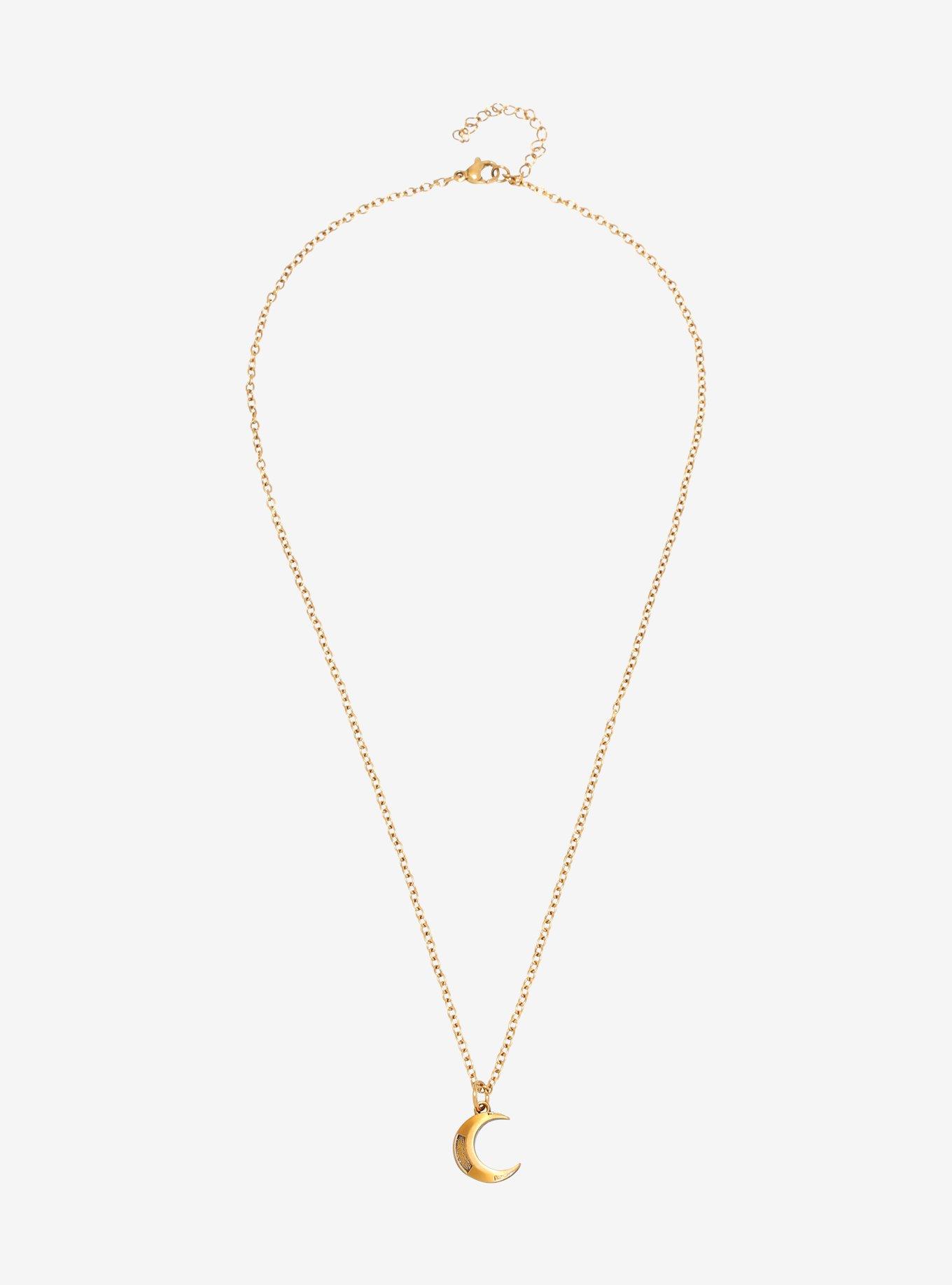 Marvel Moon Knight Crescent Dart Necklace, , alternate