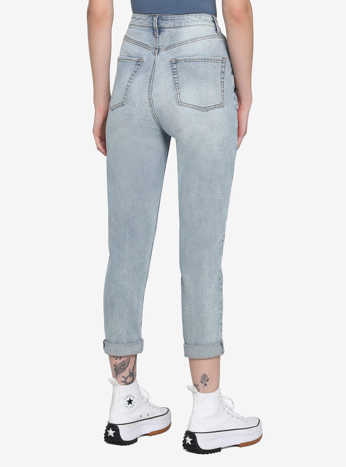 Disney A Goofy Movie Character Mom Jeans, MULTI, alternate