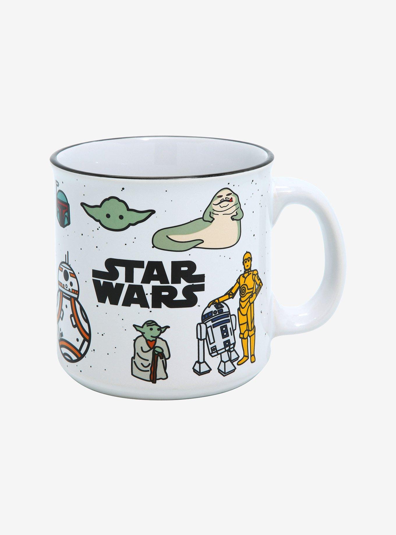 Star Wars Minimalist Portraits Allover Print Camper Mug , , alternate