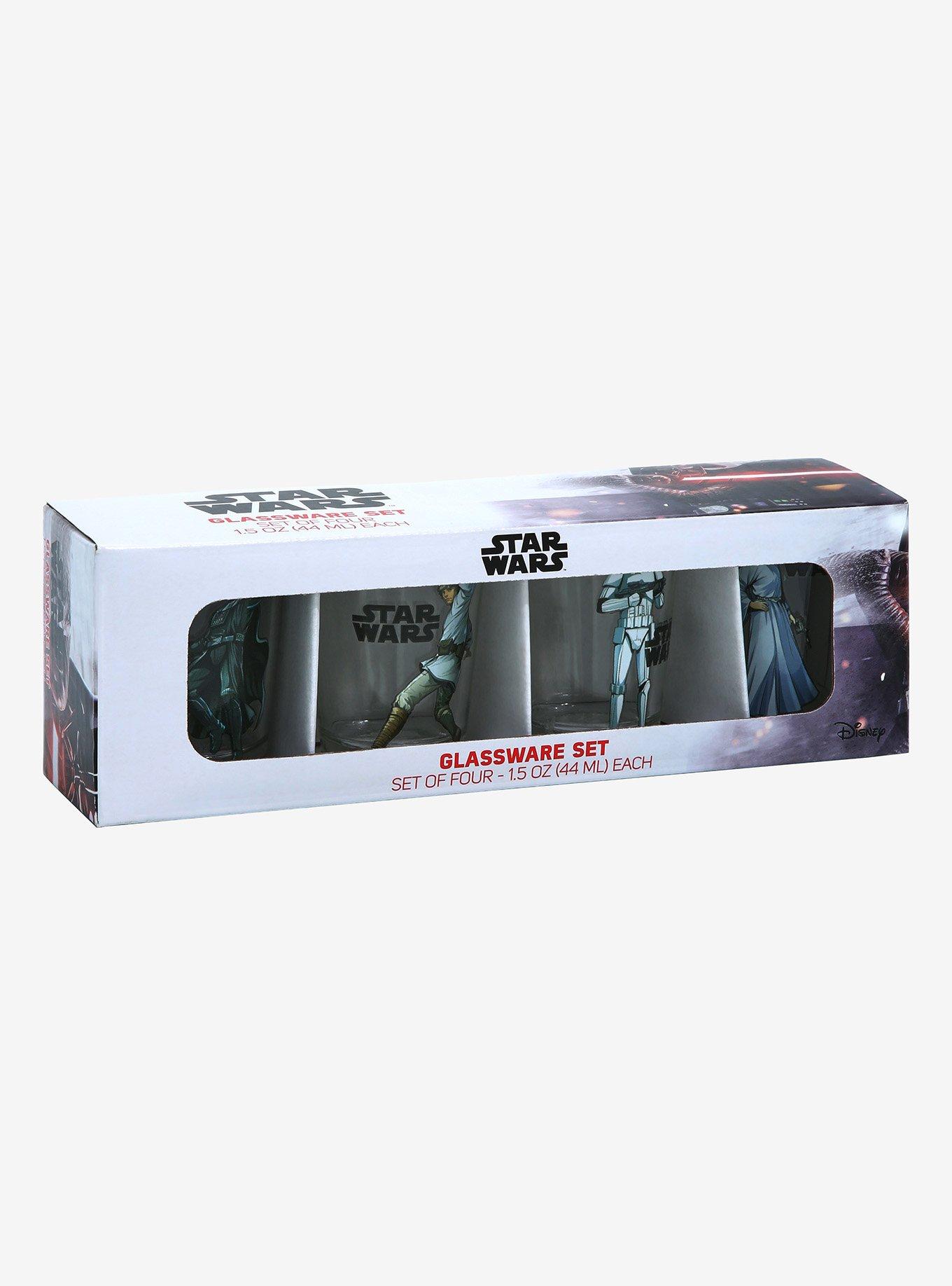 Star Wars Classic Characters Mini Glass Set, , alternate