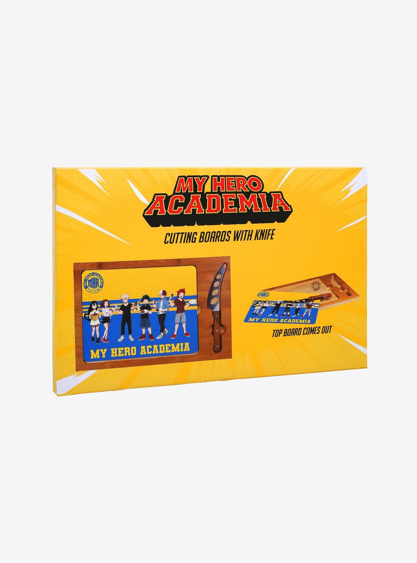 My Hero Academia Heroes Cutting Board Set with Knife, , alternate