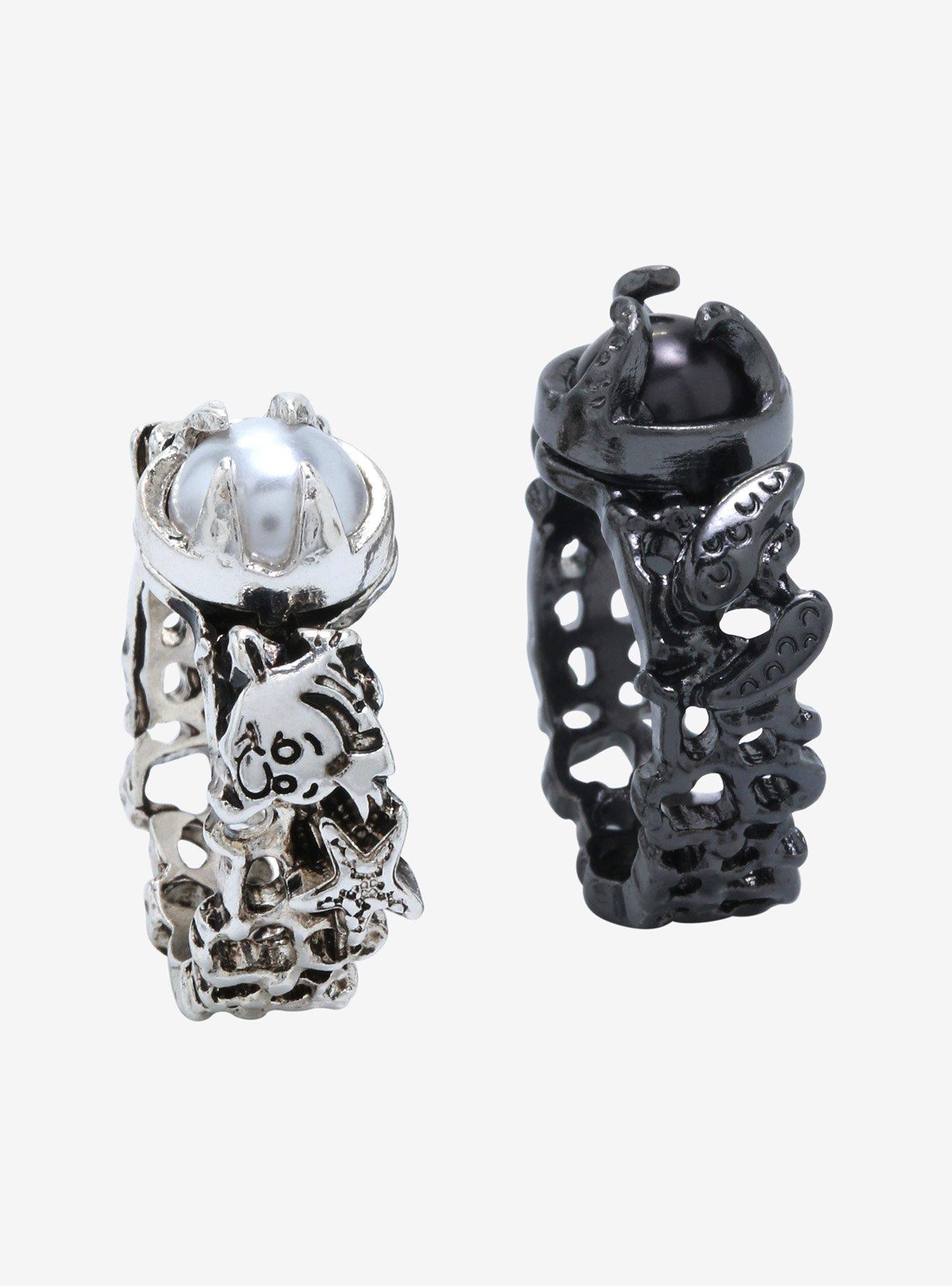 Disney The Little Mermaid Ariel & Ursula Ring Set - BoxLunch Exclusive, , alternate