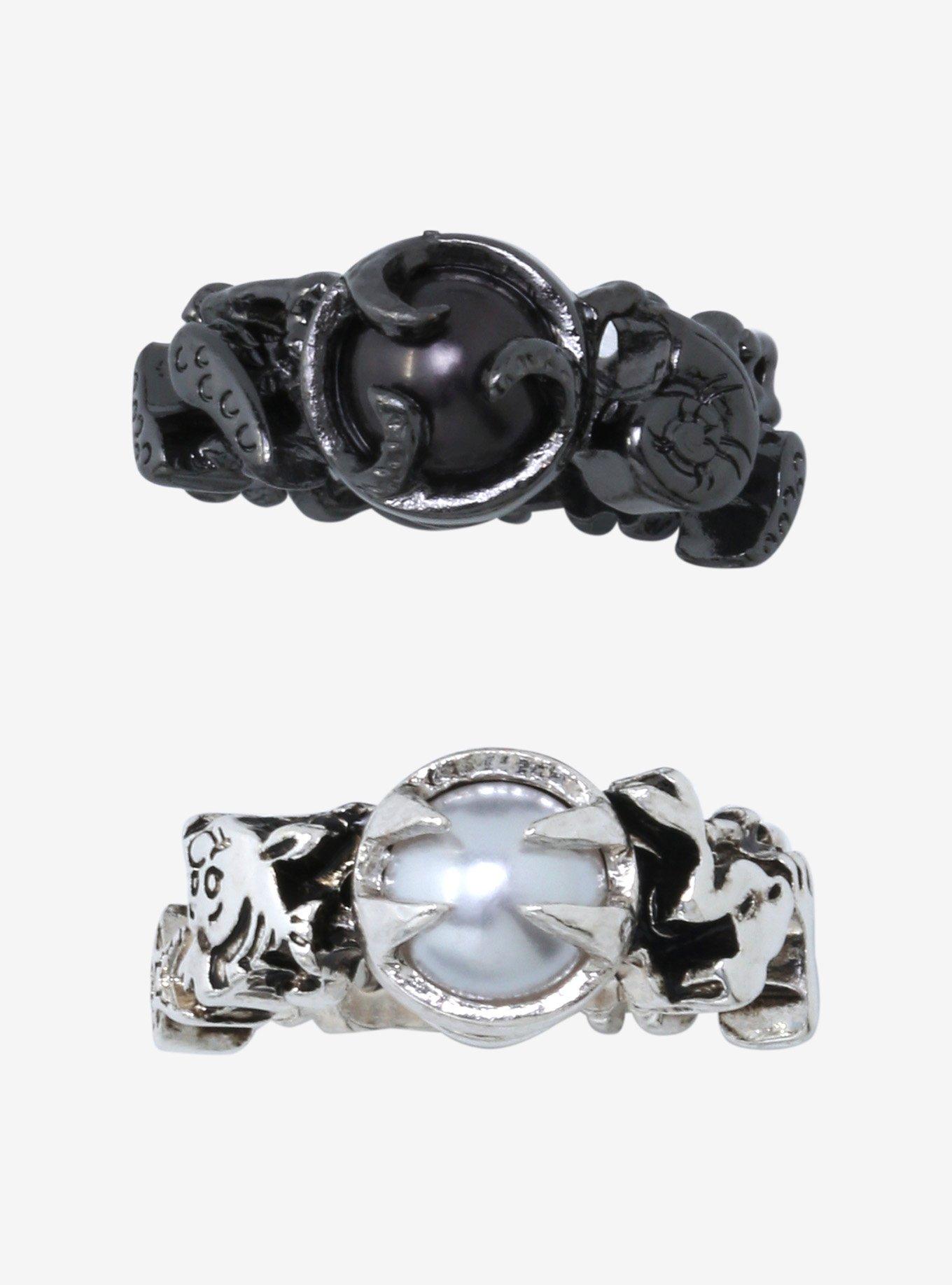 Disney The Little Mermaid Ariel & Ursula Ring Set - BoxLunch Exclusive, , alternate