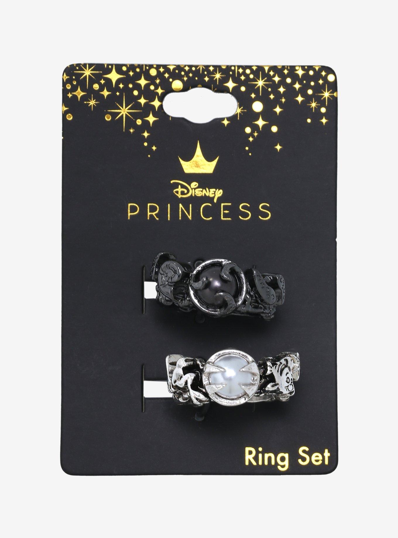 Disney The Little Mermaid Ariel & Ursula Ring Set - BoxLunch Exclusive, , alternate