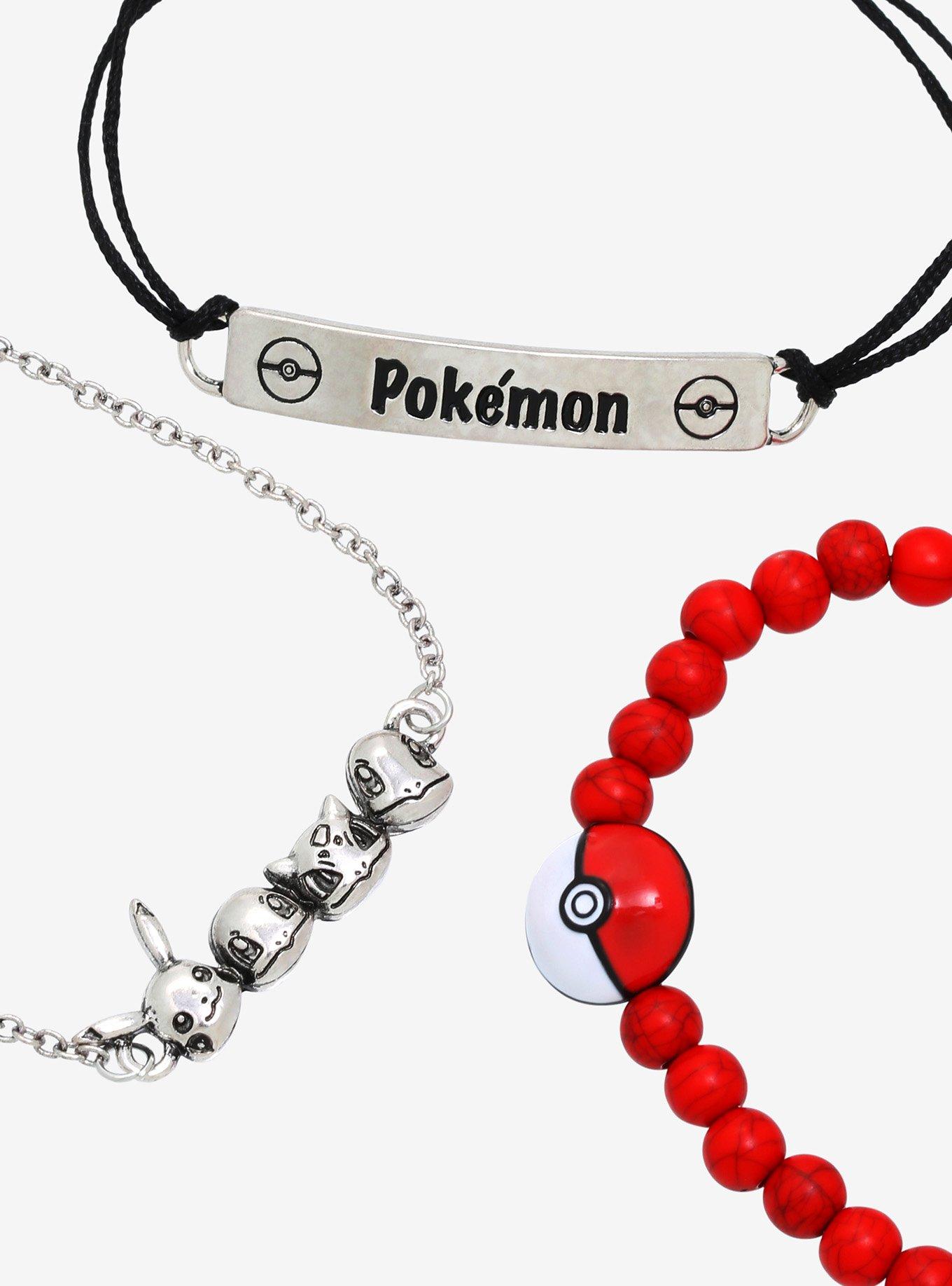 Pok&eacute;mon Kanto Region Starters Bracelet Set - BoxLunch Exclusive, , alternate