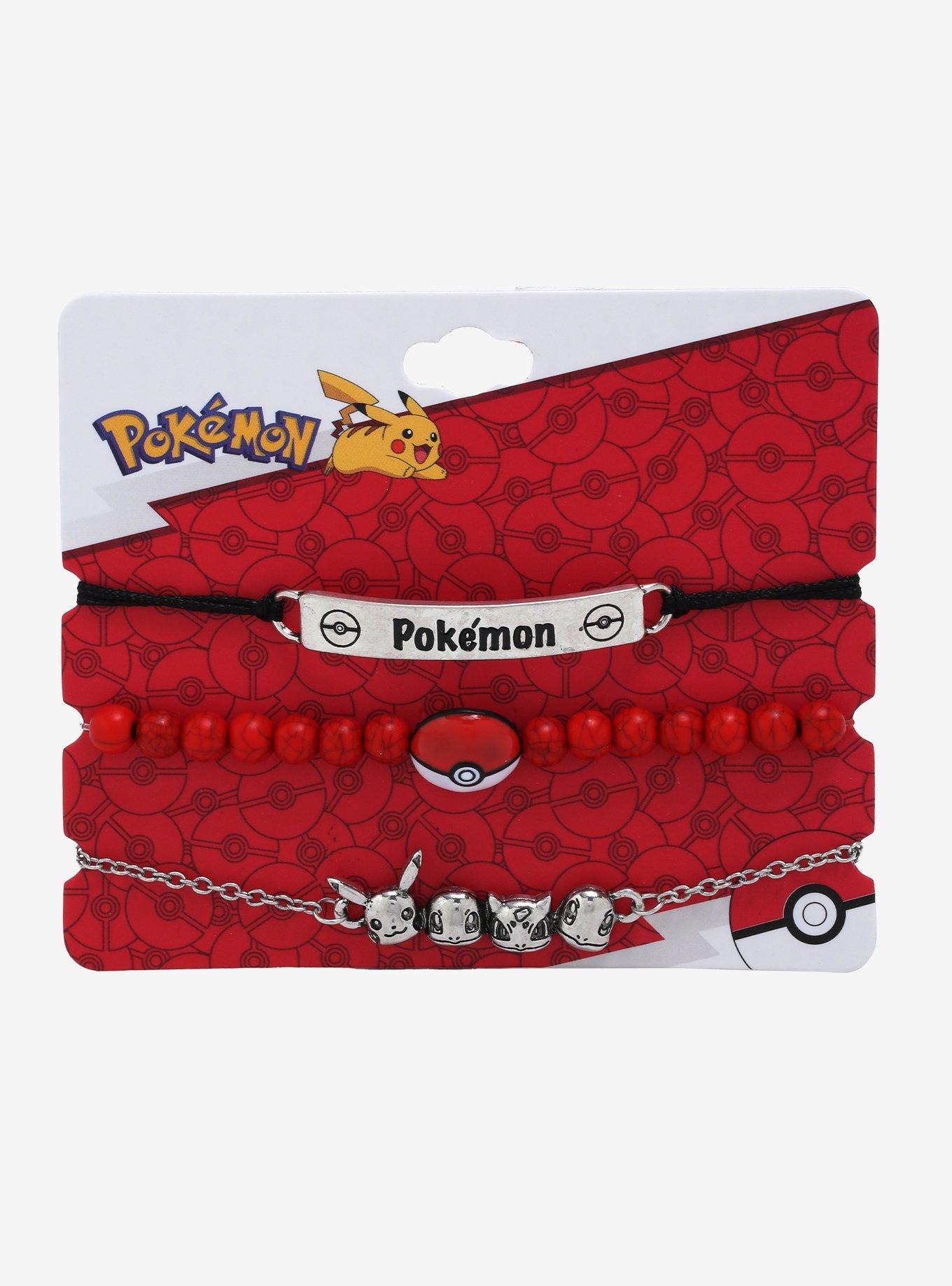 Pok&eacute;mon Kanto Region Starters Bracelet Set - BoxLunch Exclusive, , alternate