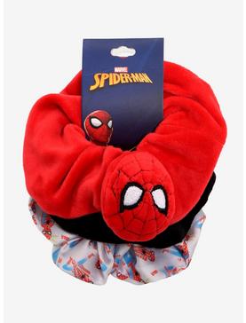 Marvel Spider-Man Character Scrunchy Set - BoxLunch Exclusive , , hi-res