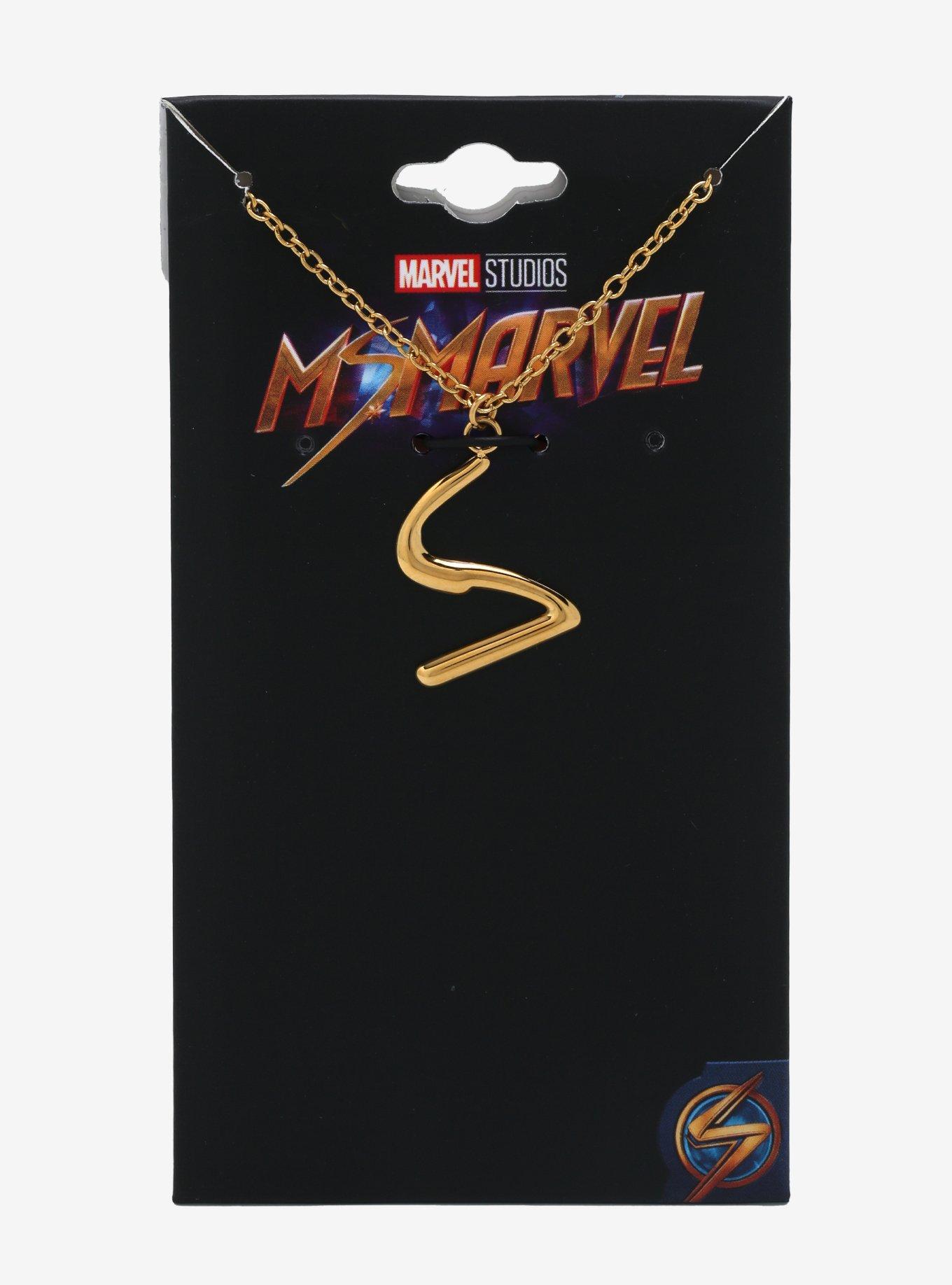 Ms. Marvel Kamala Khan Replica Necklace - BoxLunch Exclusive , , alternate
