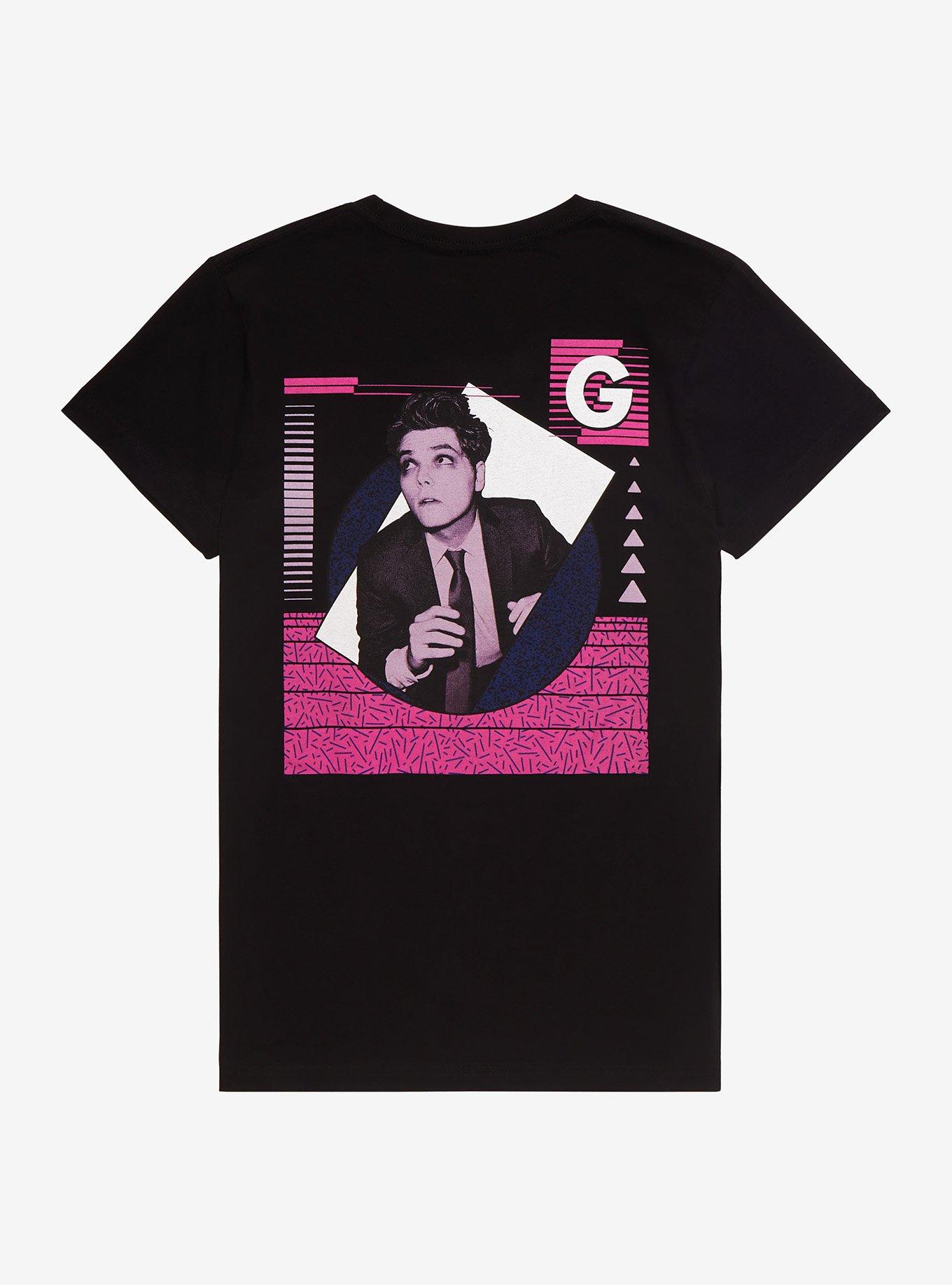 Gerard Way Hesitant Alien Girls T-Shirt, BLACK, alternate