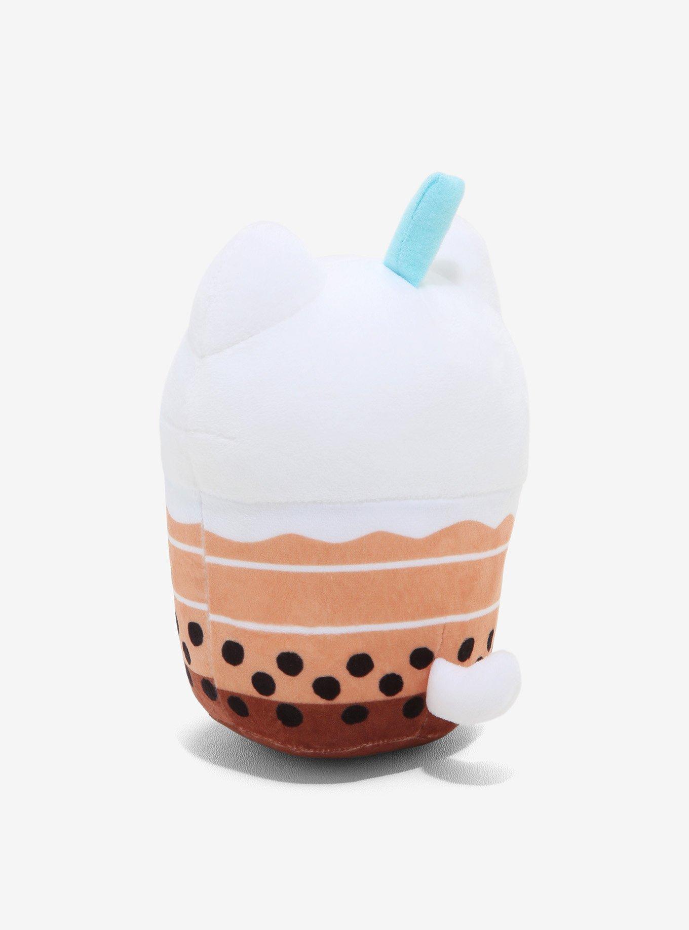 Tasty Peach Boba Milk Tea Meowchi Plush Hot Topic Exclusive, , alternate