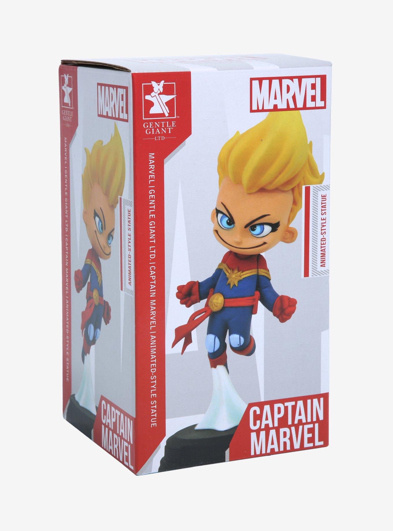 Marvel Captain Marvel Animated-Style Figure By Gentle Giant, , alternate