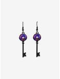Coraline Key Drop Earrings, , alternate