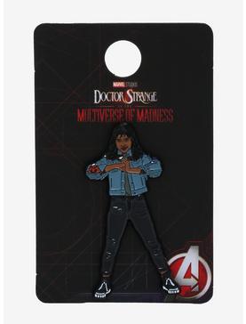 Marvel Doctor Strange in the Multiverse of Madness America Chavez Portrait Enamel Pin, , hi-res