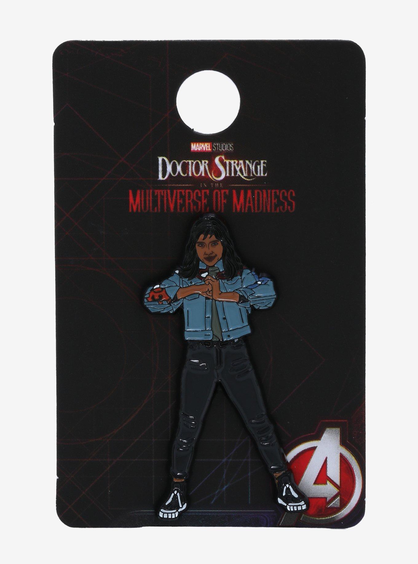 Marvel Doctor Strange in the Multiverse of Madness America Chavez Portrait Enamel Pin, , alternate