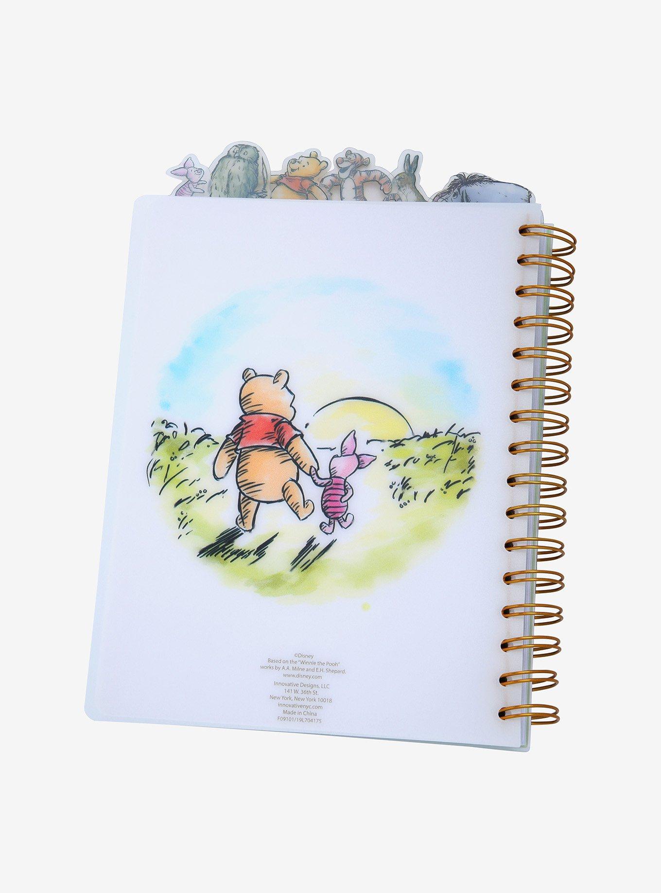 Disney Winnie The Pooh Vintage Tabbed Journal, , alternate