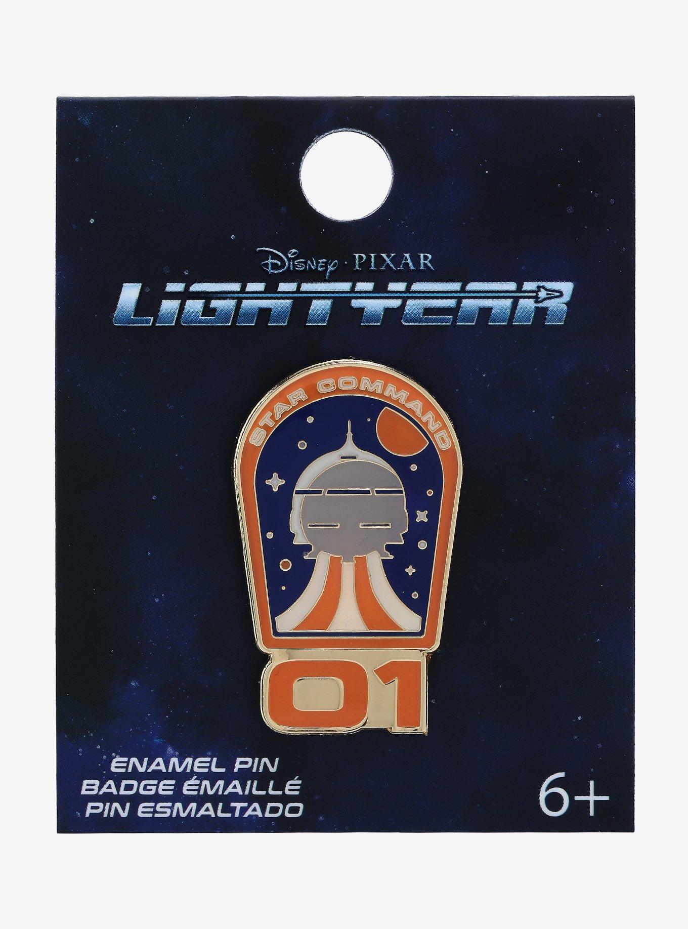 Loungefly Disney Pixar Lightyear Star Command Insignia Enamel Pin - BoxLunch Exclusive , , alternate