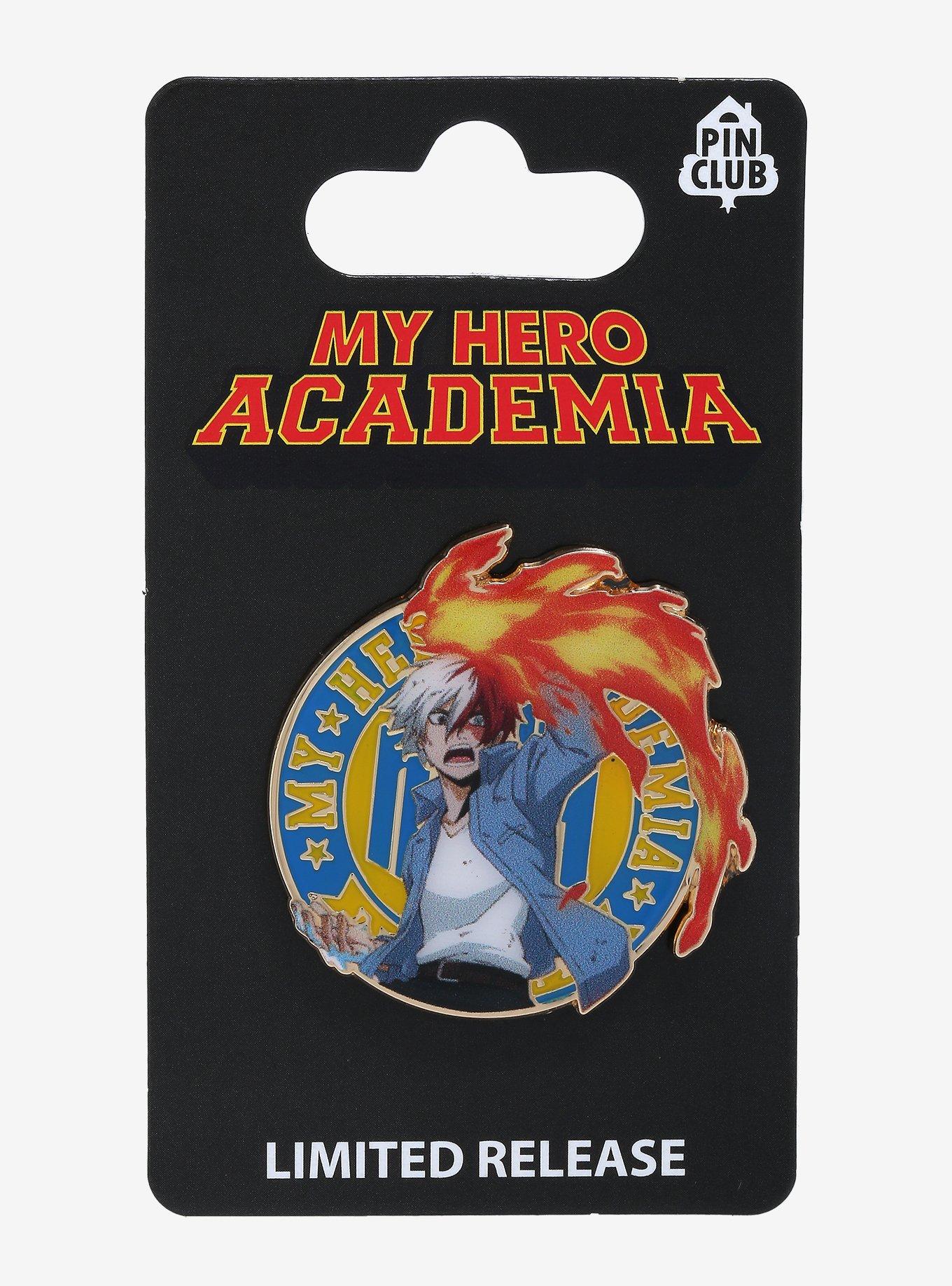 My Hero Academia Shoto Todoroki Action Pose Class Enamel Pin - BoxLunch Exclusive, , alternate