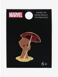 Loungefly Marvel Guardians of the Galaxy Baby Groot Beach Umbrella Enamel Pin - BoxLunch Exclusive, , alternate