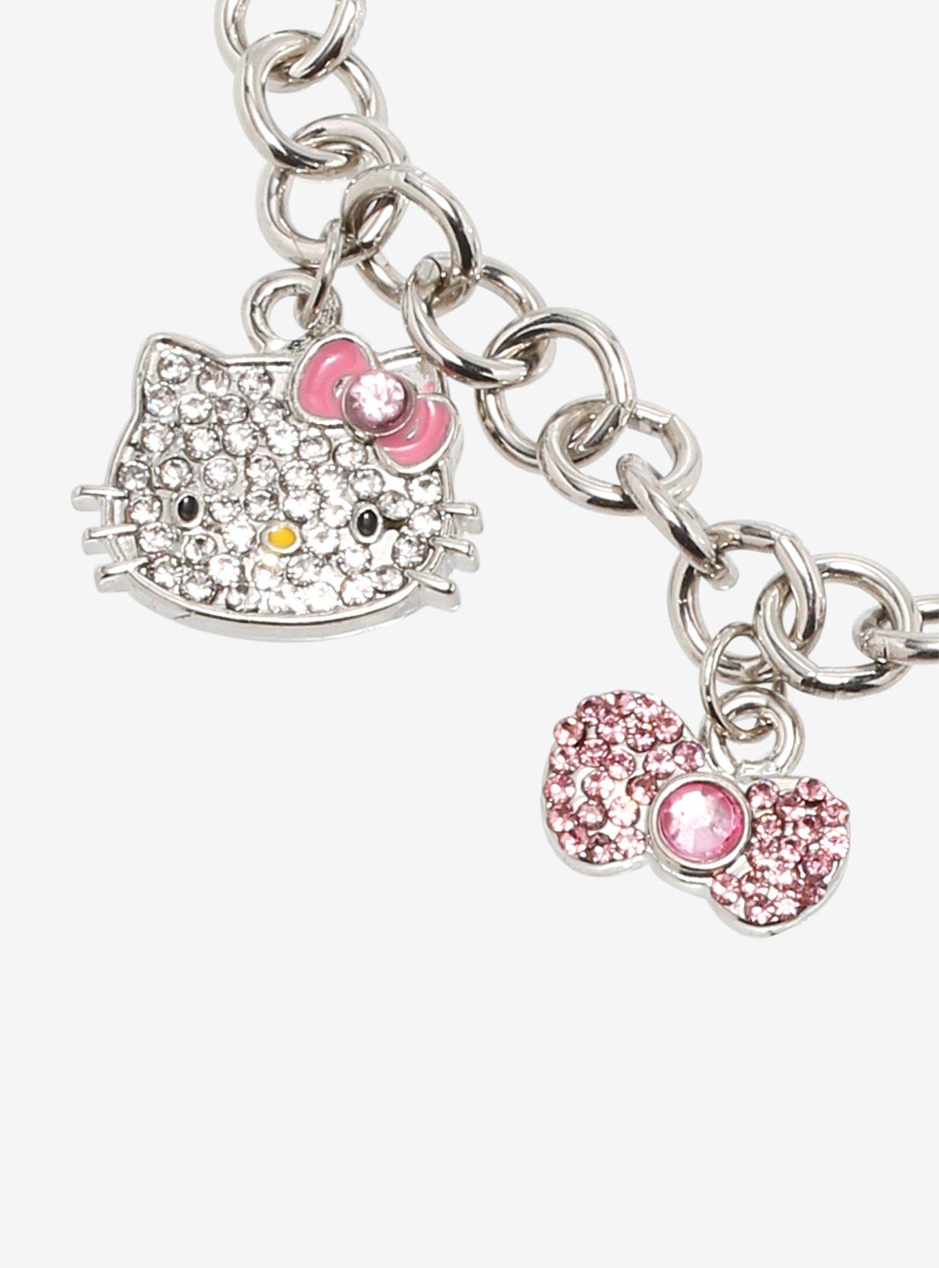 Hello Kitty Bling Charm Bracelet, , alternate