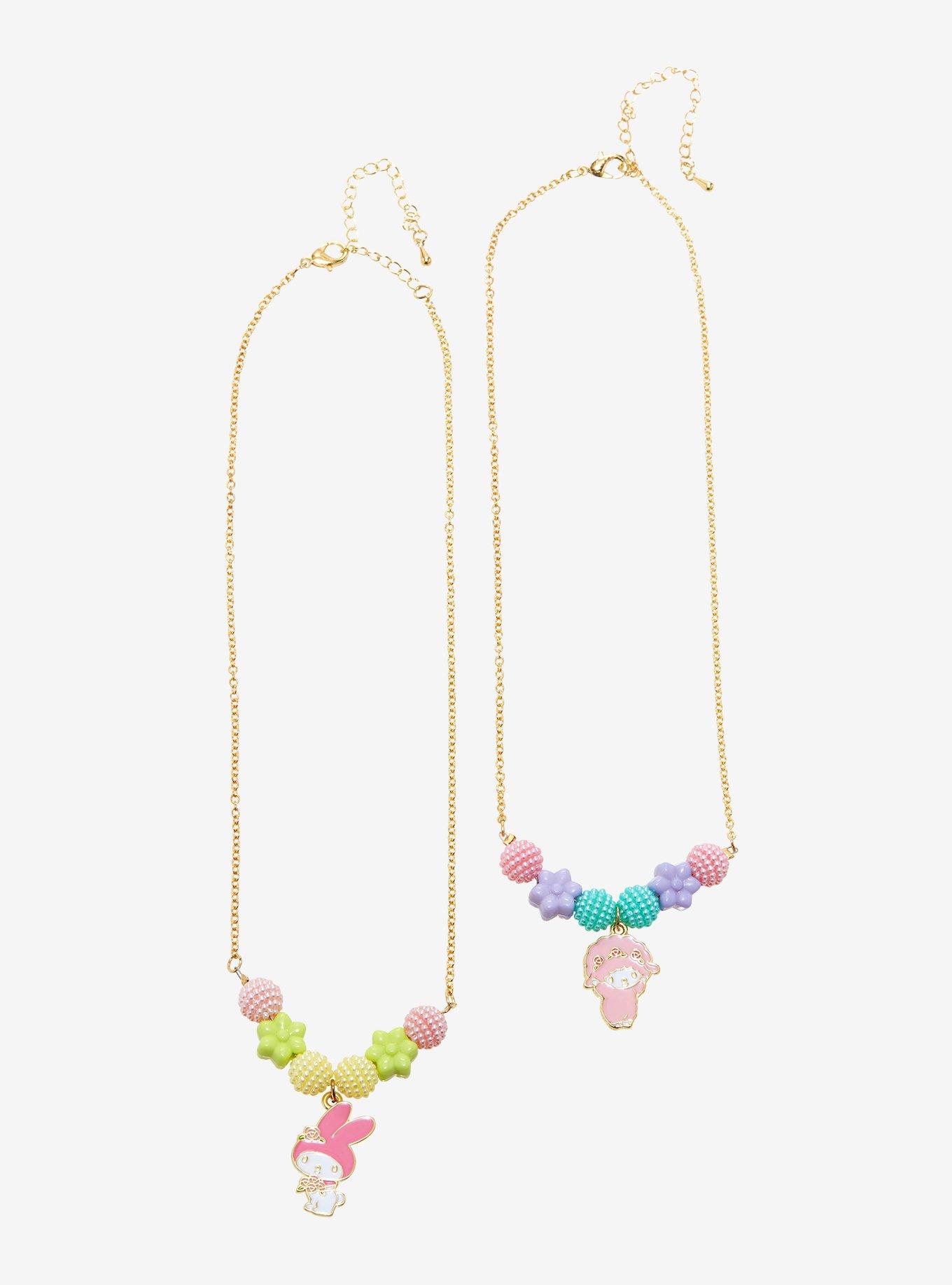 My Melody & My Sweet Piano Best Friend Necklace Set, , alternate