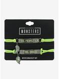 Universal Monsters The Bride Of Frankenstein Broken Heart Best Friend Cord Bracelet Set, , alternate