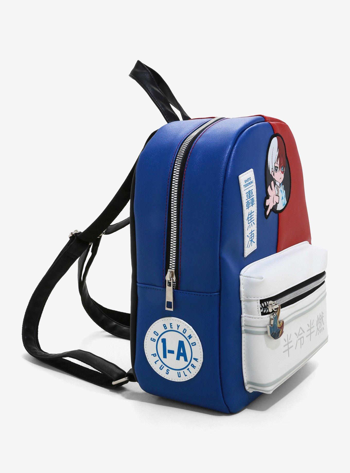 My Hero Academia Shoto Todoroki Fire & Ice Mini Backpack, , alternate