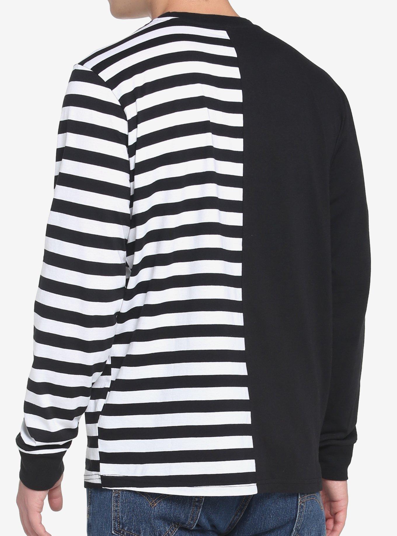 Beetlejuice Coffin Split Long-Sleeve T-Shirt, MULTI, alternate