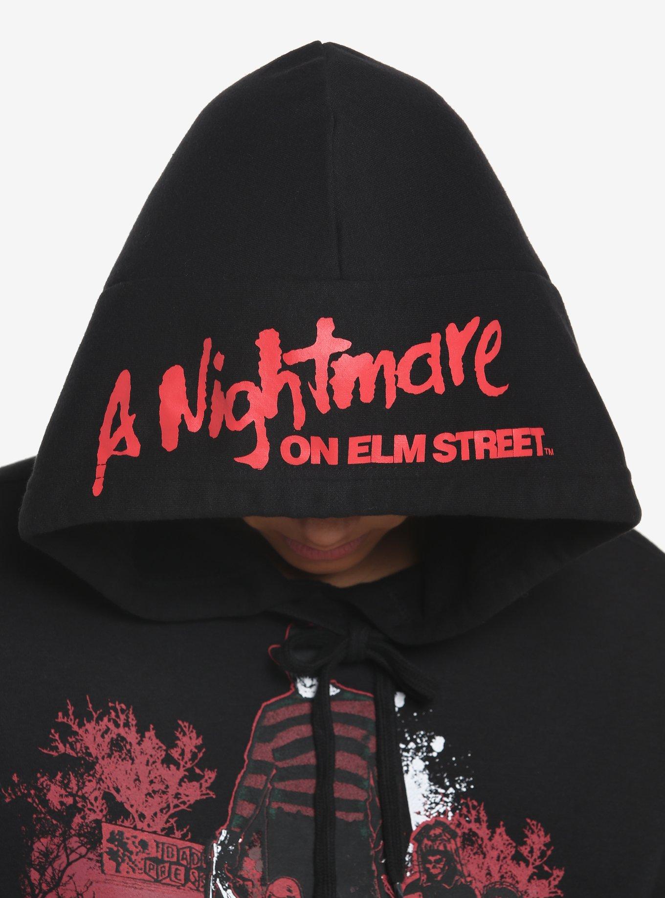 A Nightmare On Elm Street The Children Have Been Very Bad Hoodie, BLACK  RED, alternate