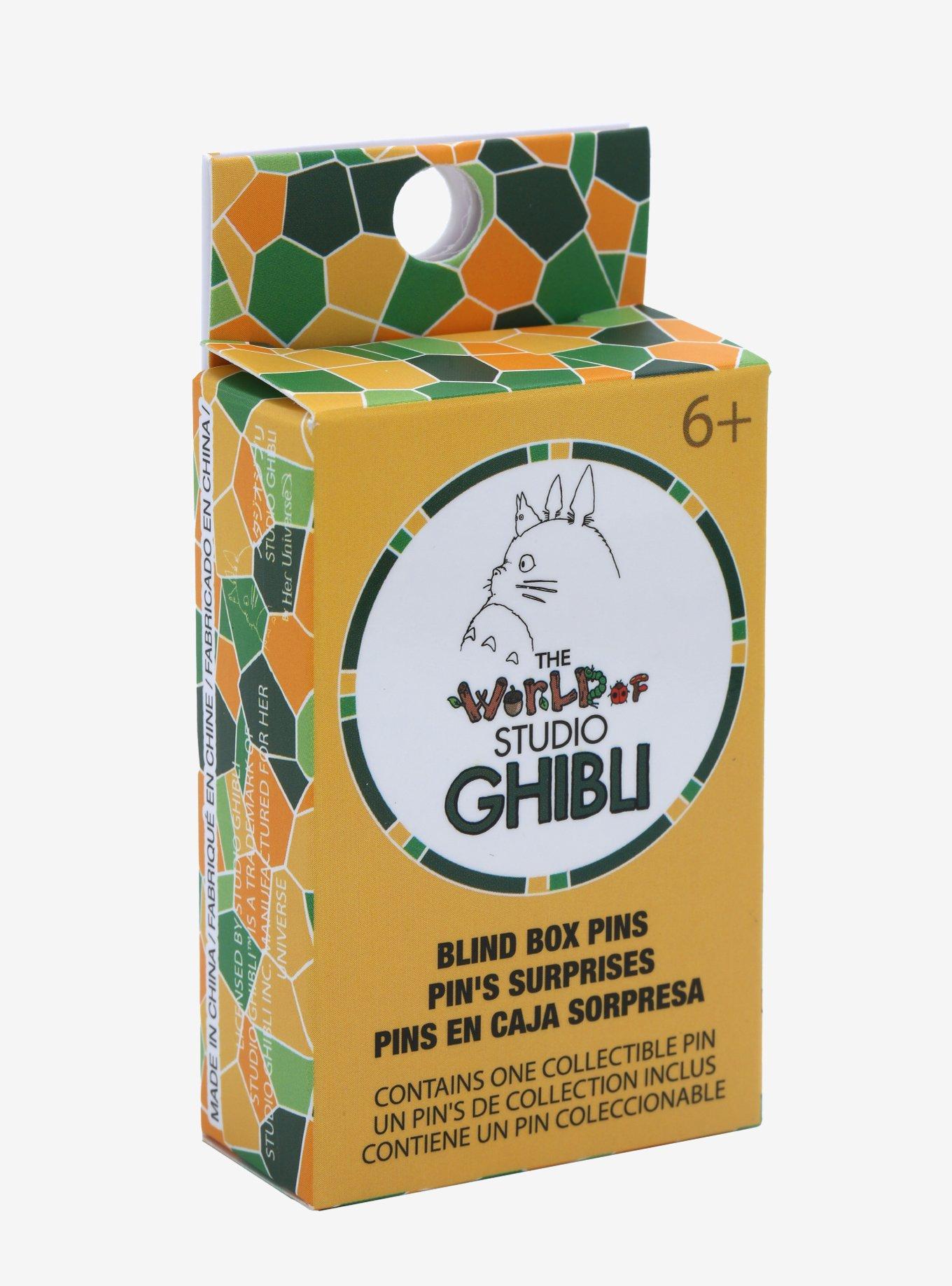 Studio Ghibli Stain Glass Character Portrait Blind Box Enamel Pin - BoxLunch Exclusive, , alternate