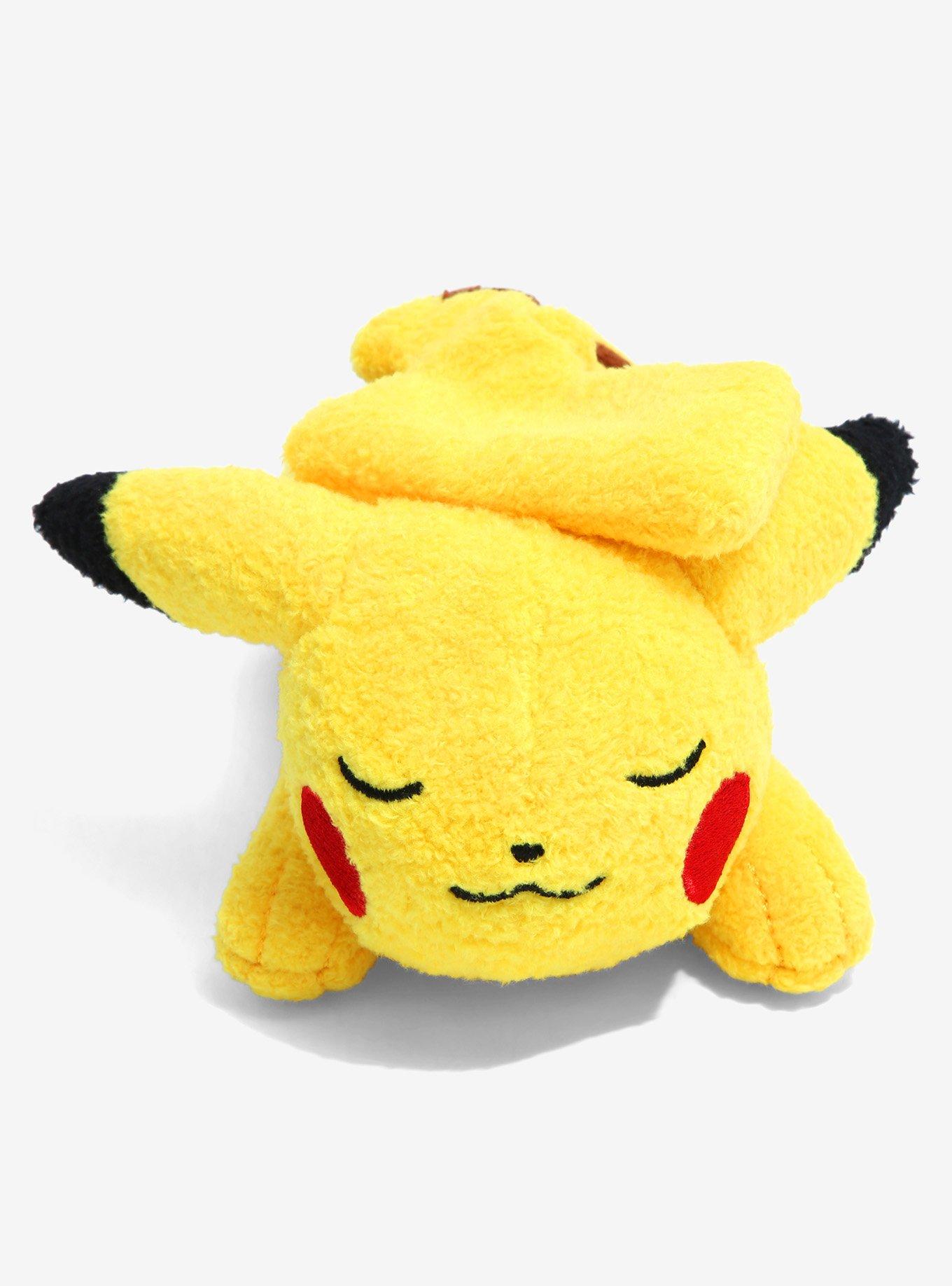 Pok&eacute;mon Sleeping Pikachu Terrycloth 5 Inch Plush, , alternate