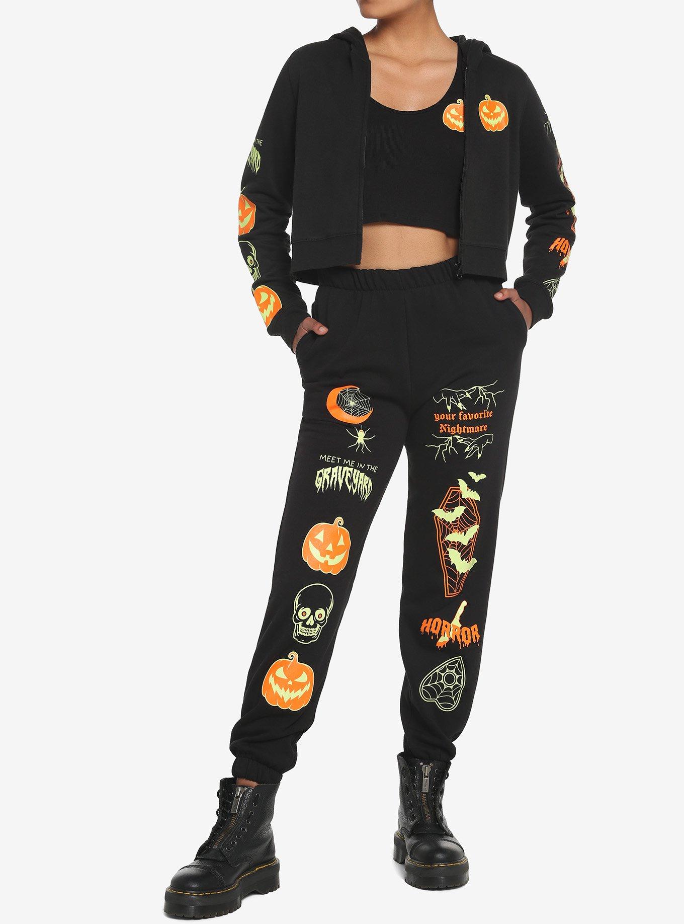 Hot Topic Social Collision Final Girl Icons Girls Sweatpants