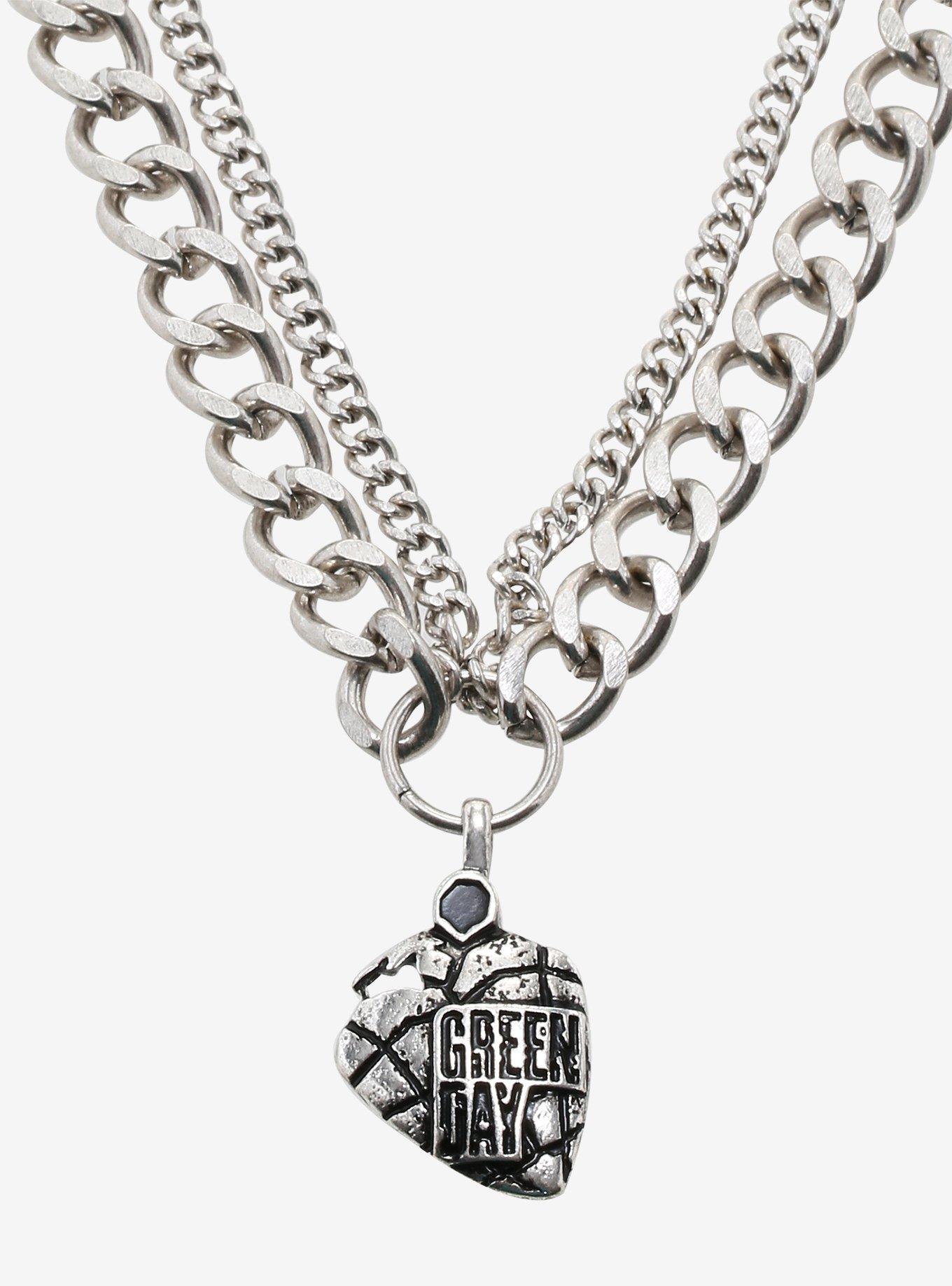 Green day 2025 necklace hot topic