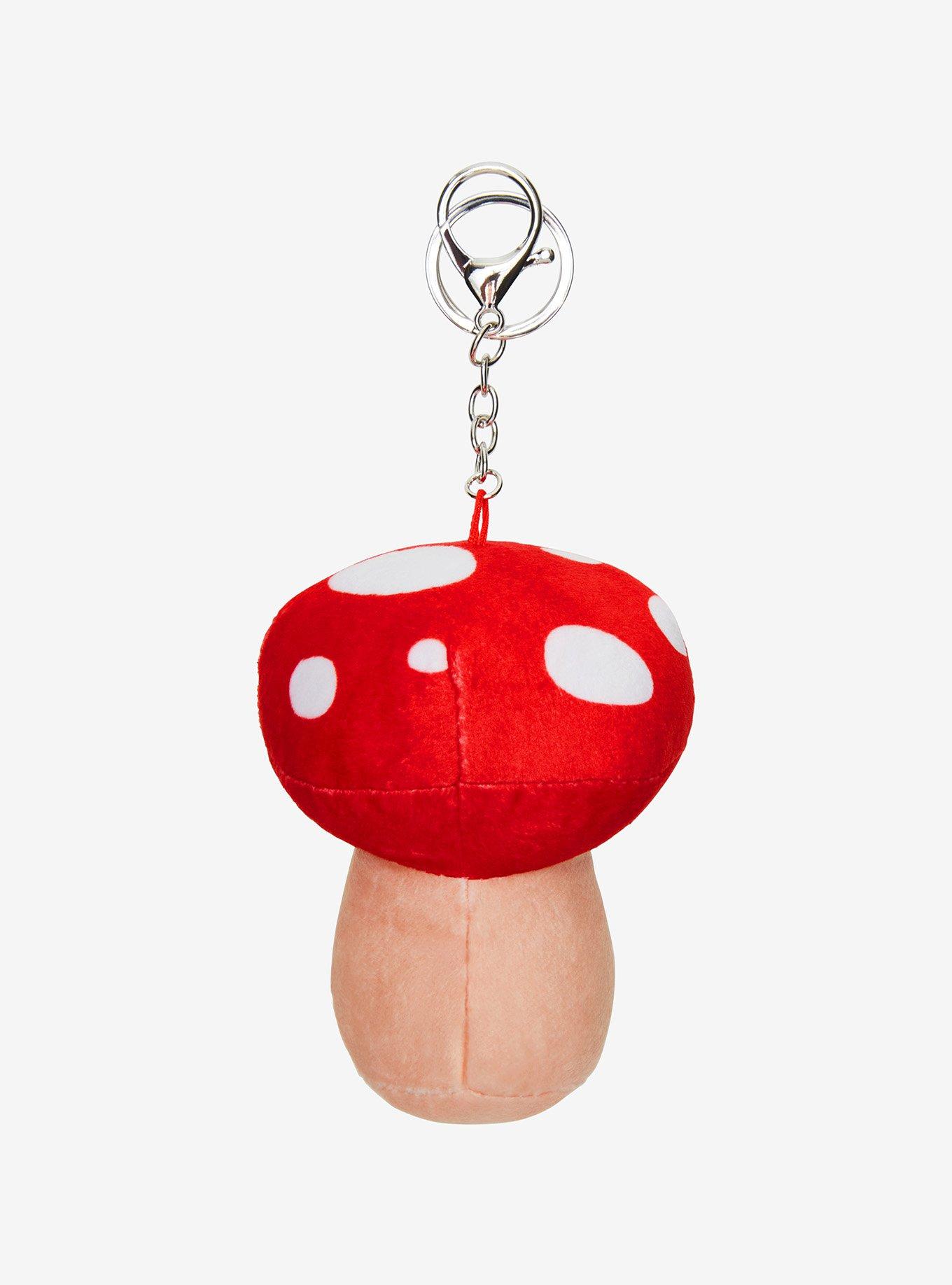 Chibi Mushroom Knife Plush Key Chain, , alternate