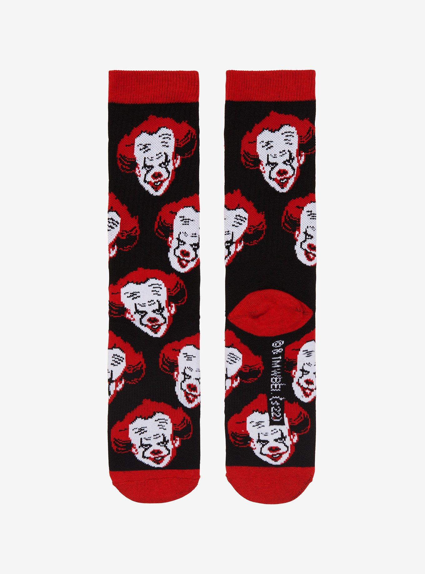 IT Pennywise Toss Crew Socks, , alternate