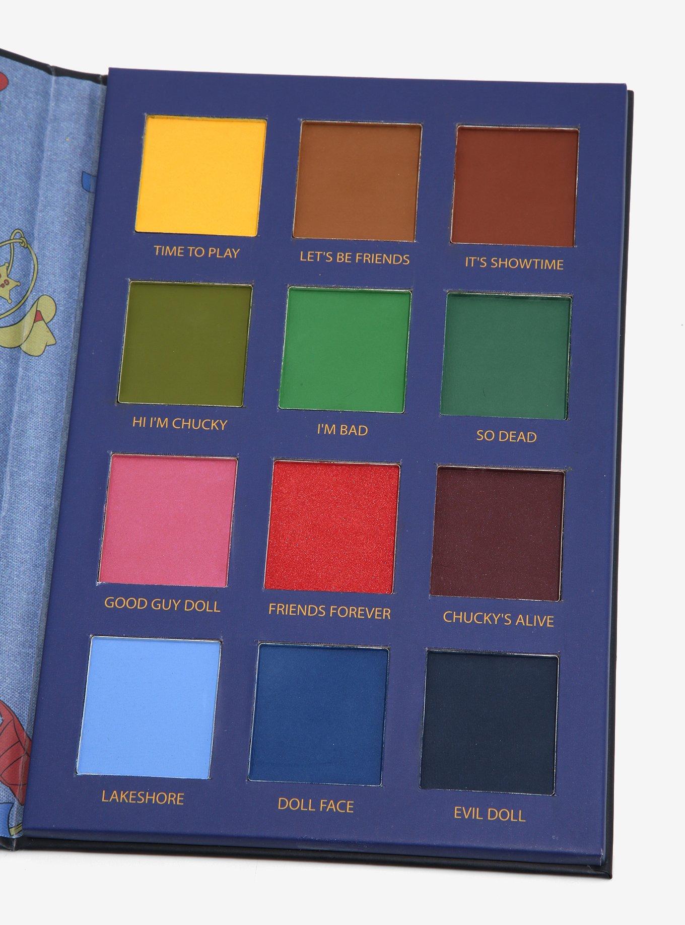 Chucky Vibrant Eyeshadow Palette, , alternate