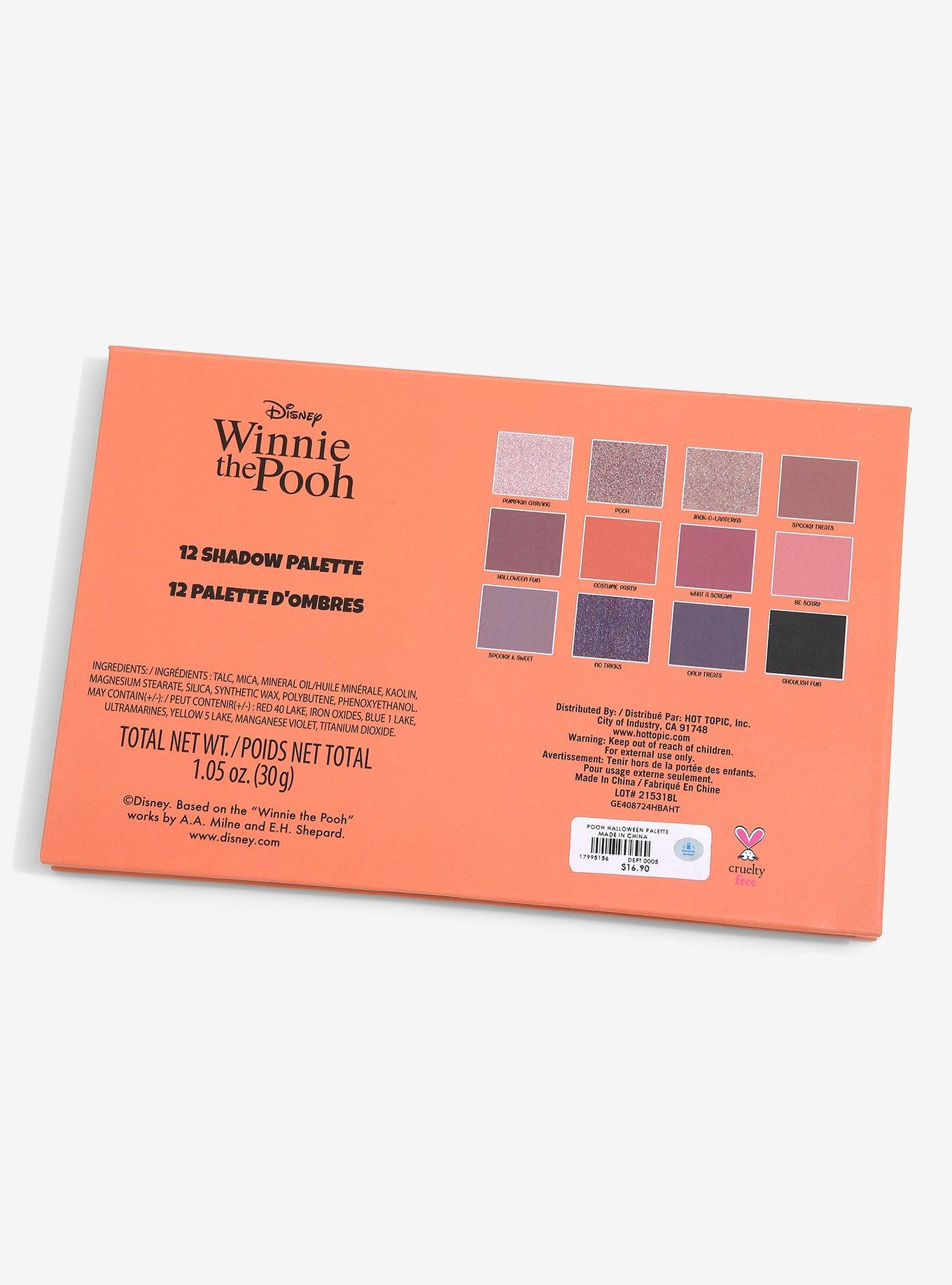 Disney Winnie The Pooh Halloween Eyeshadow Palette, , alternate