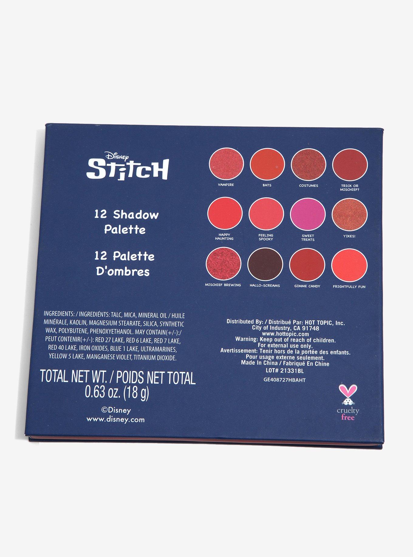 Disney Lilo & Stitch Devil Eyeshadow Palette, , alternate