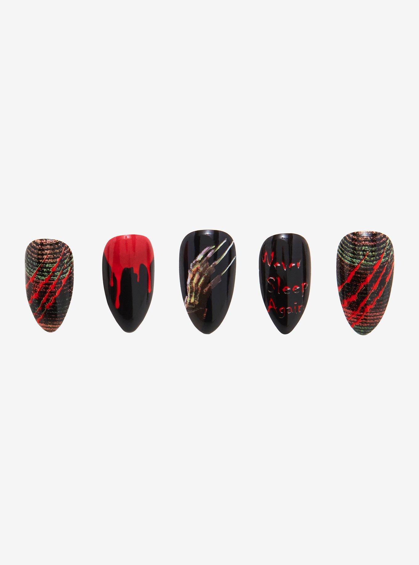 A Nightmare On Elm Street Faux Nail Set, , alternate