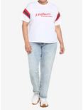 A Nightmare On Elm Street Varsity Girls Crop Jersey Top Plus Size, MULTI, alternate