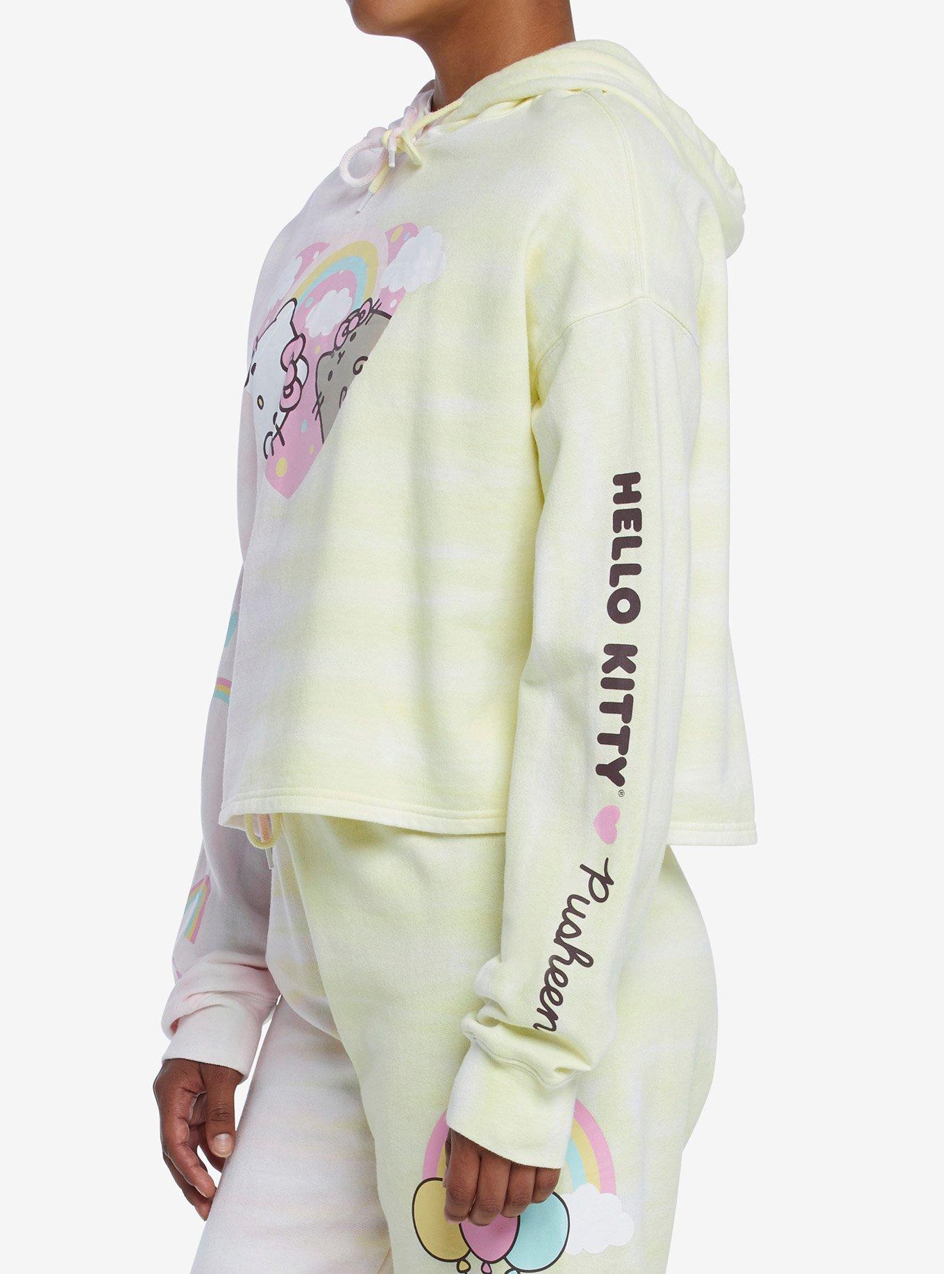 Hello Kitty X Pusheen Tie-Dye Girls Hoodie, MULTI, alternate