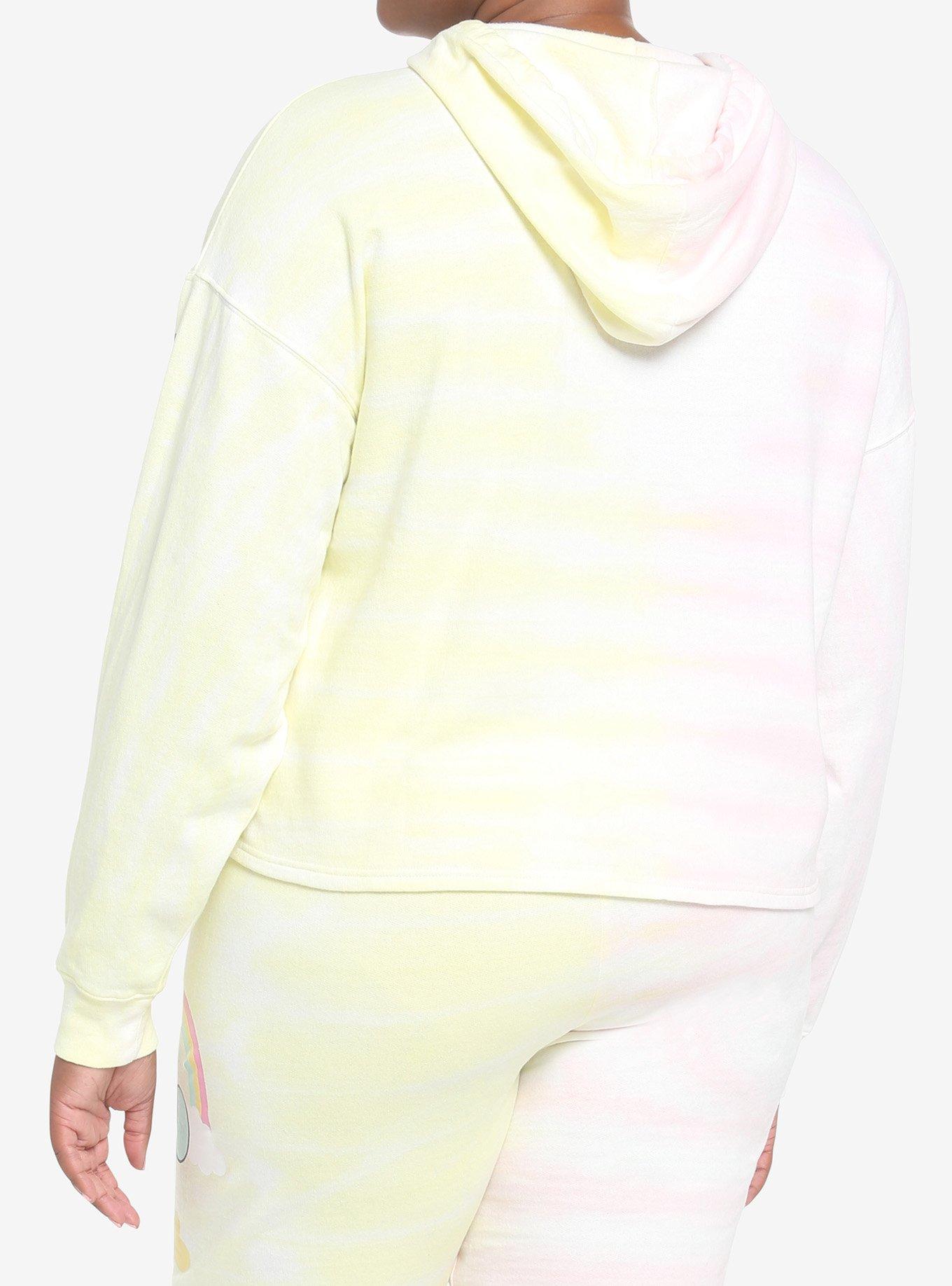 Hello Kitty X Pusheen Tie-Dye Girls Hoodie Plus Size, MULTI, alternate
