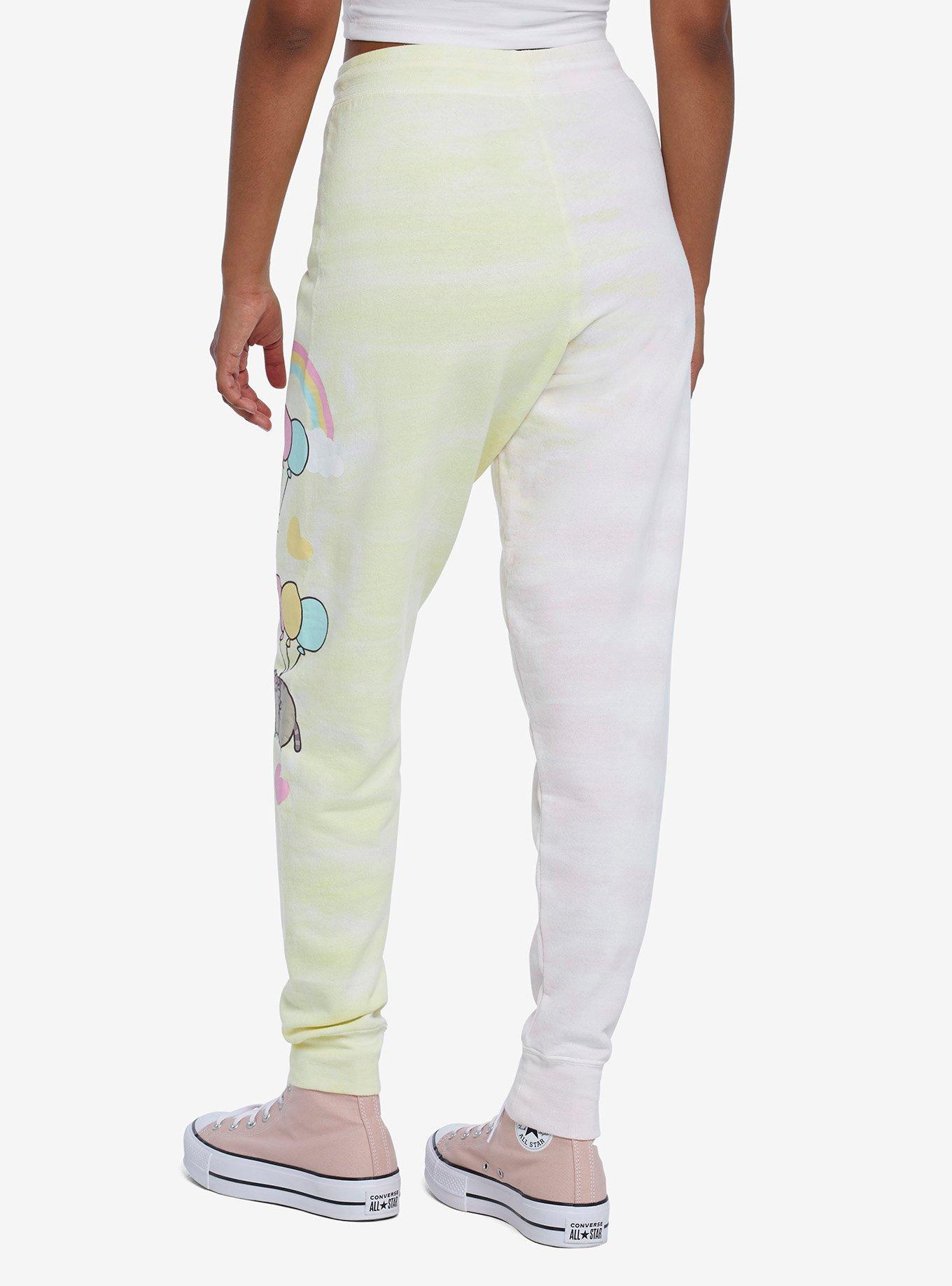 Hello Kitty X Pusheen Tie-Dye Girls Sweatpants, MULTI, alternate