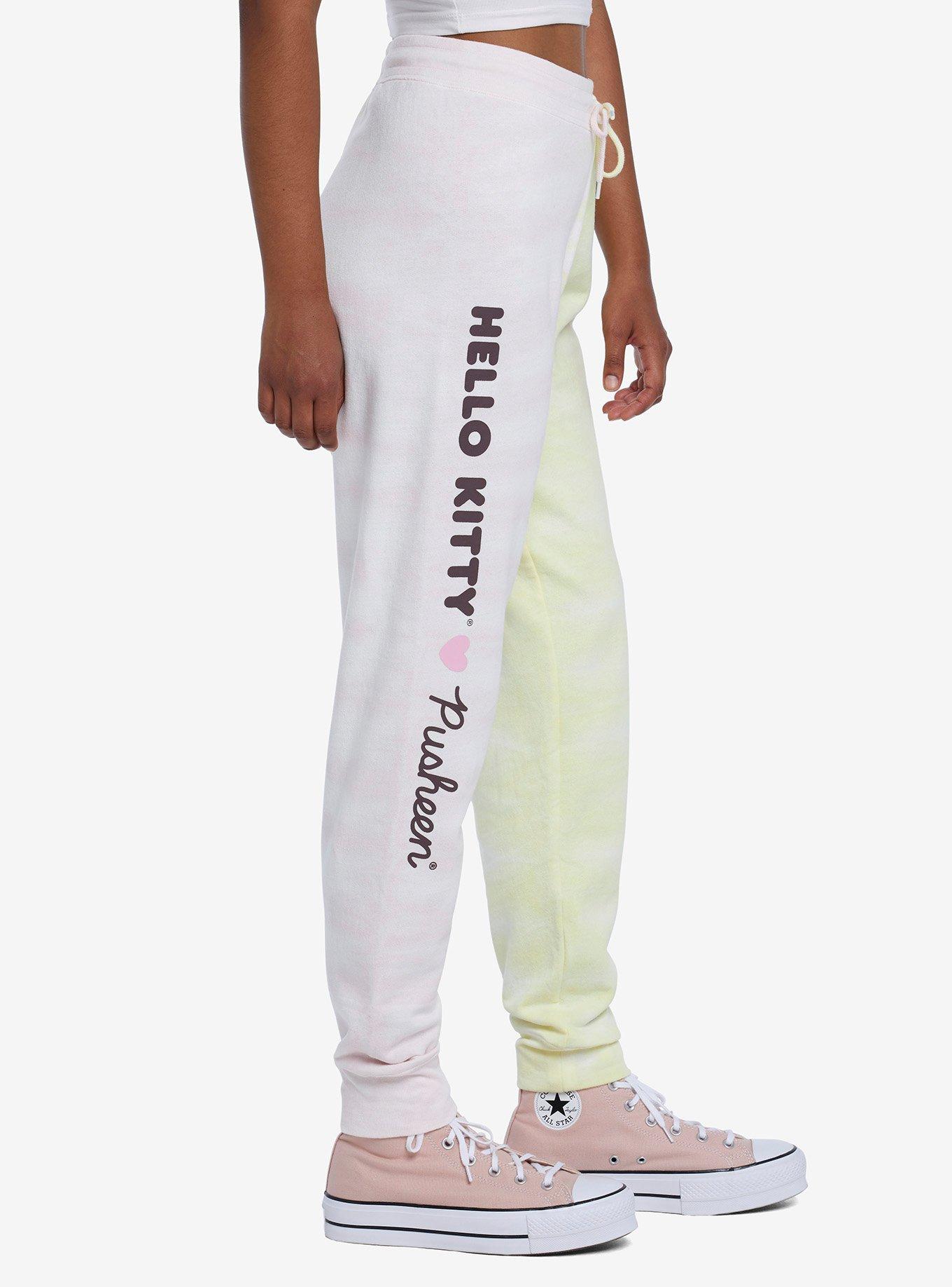 Hello Kitty X Pusheen Tie-Dye Girls Sweatpants, MULTI, alternate