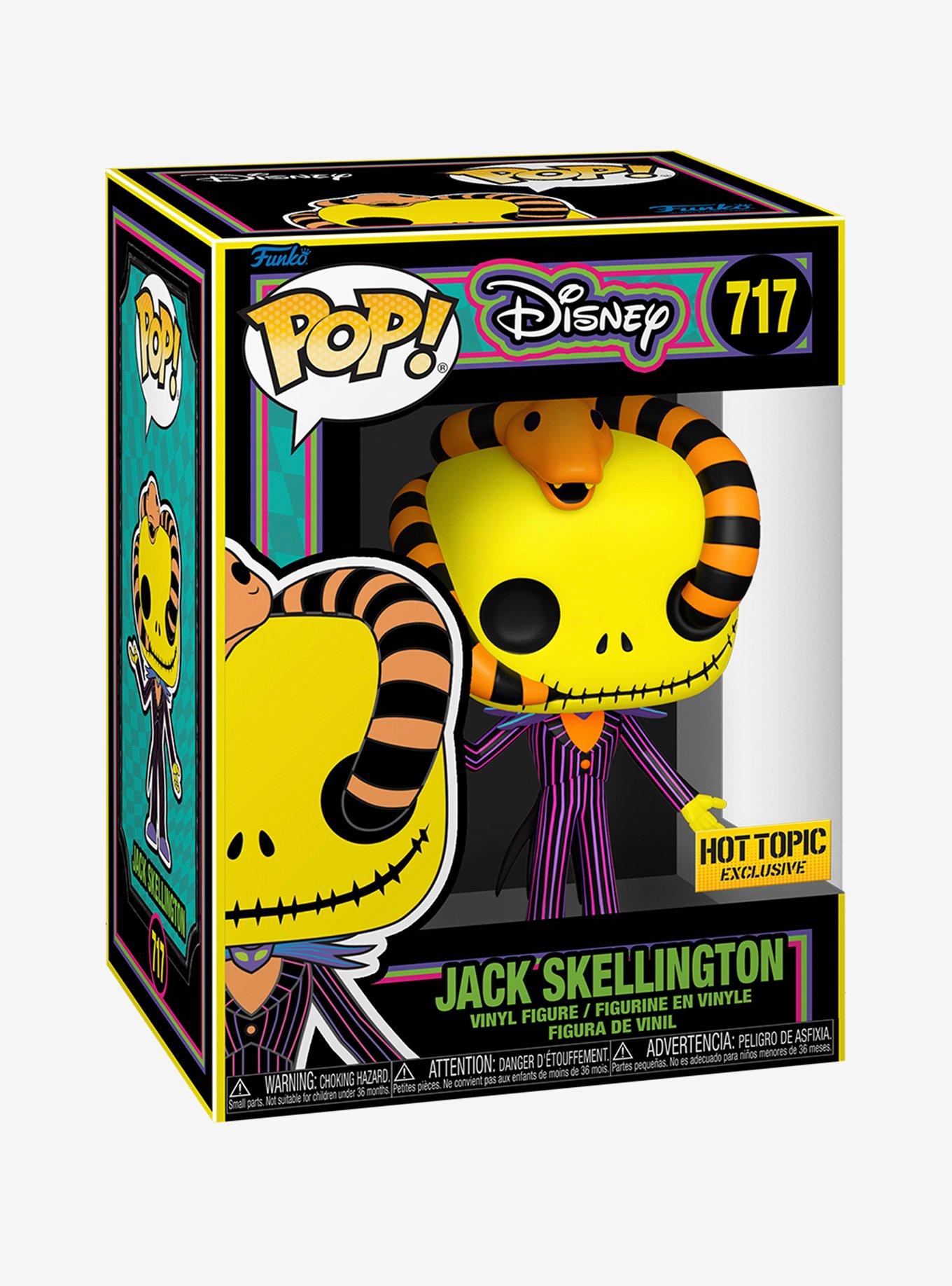 Funko The Nightmare Before Christmas Pop! Jack Snake Blacklight Vinyl Figure Hot Topic Exclusive, , alternate