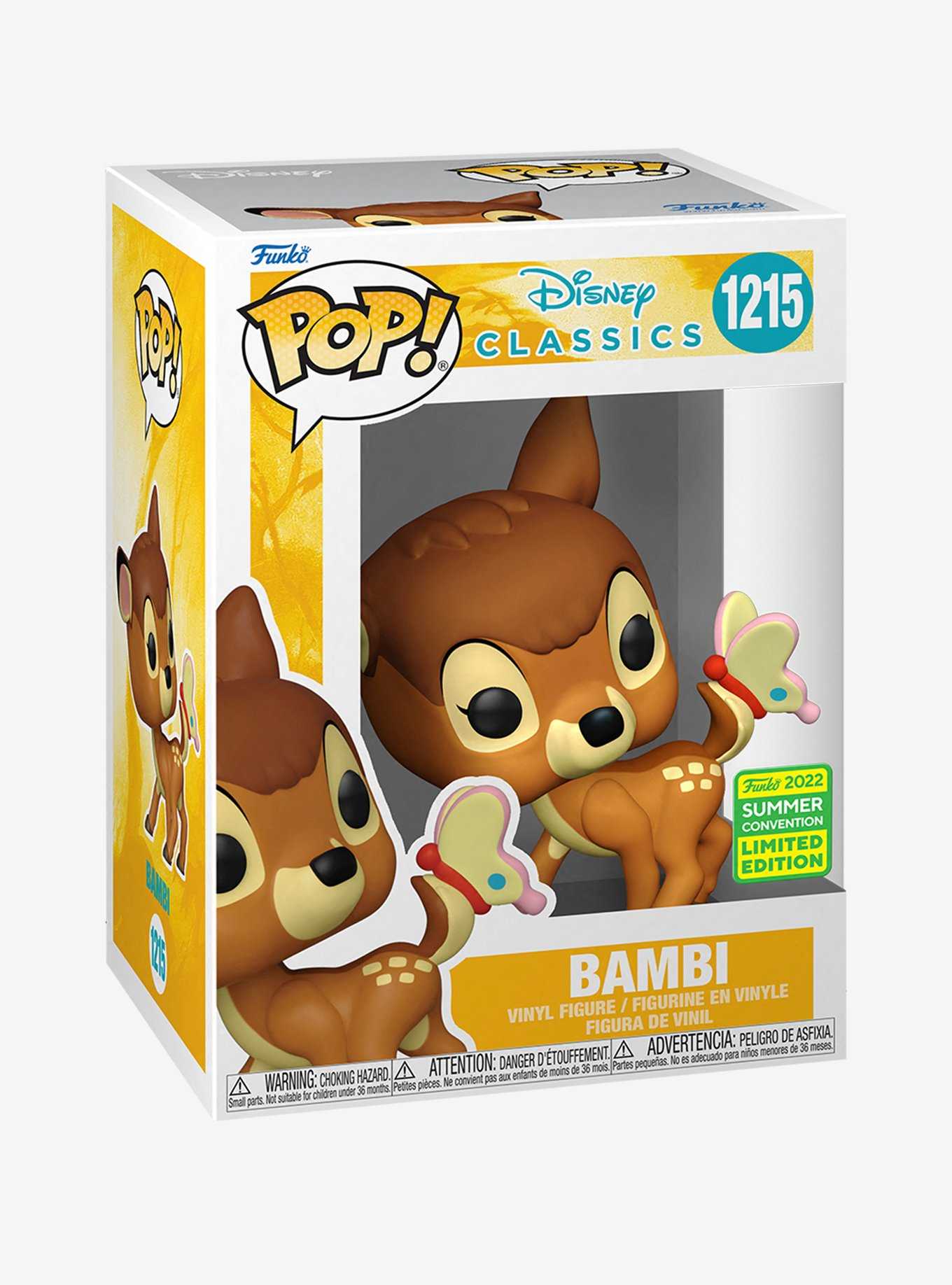 Funko Disney Classics Pop! Bambi Vinyl Figure Funko Summer Convention Exclusive, , hi-res