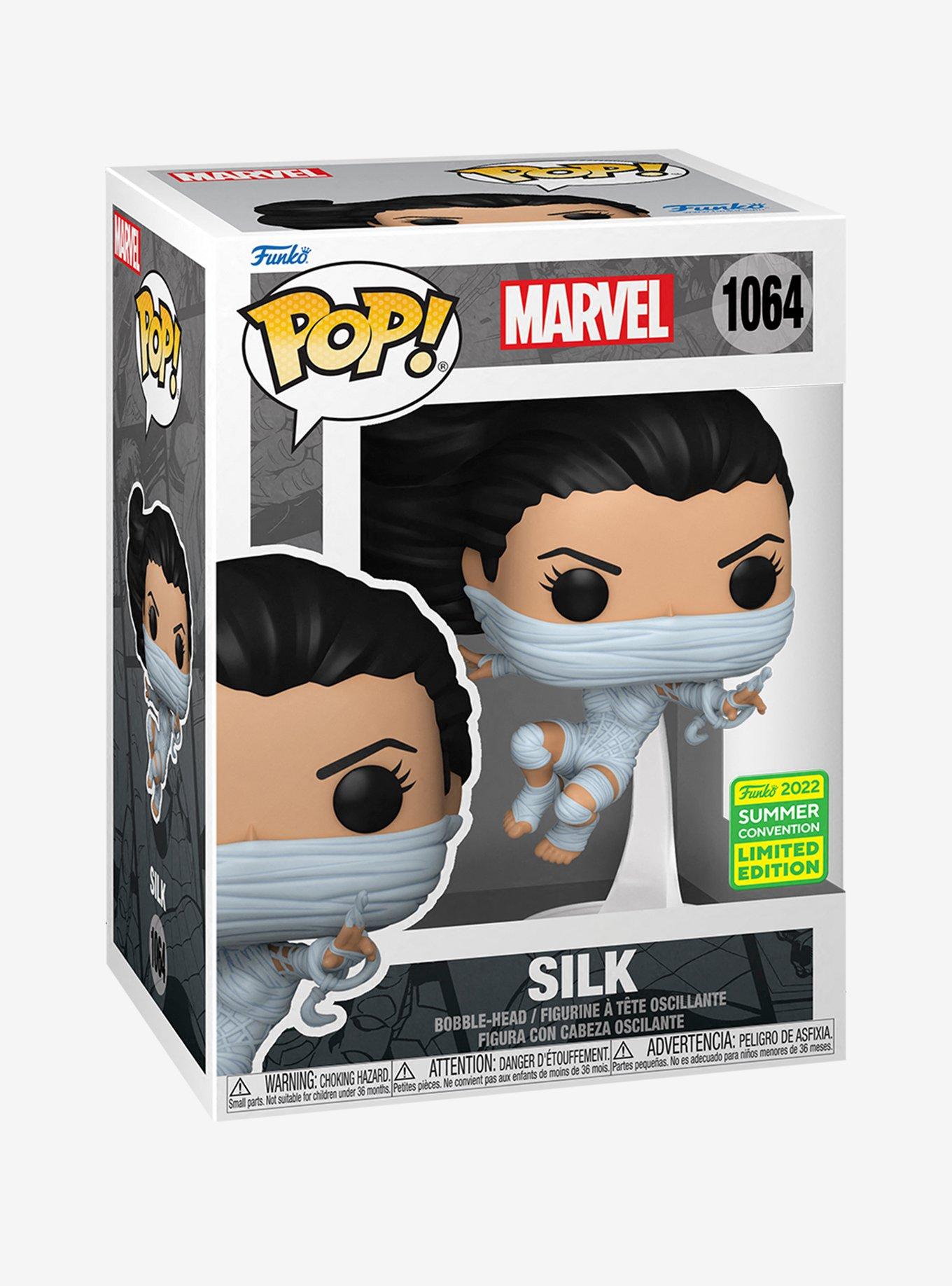 Funko Marvel Pop! Silk Vinyl Bobble-Head Funko Summer Convention Exclusive, , alternate