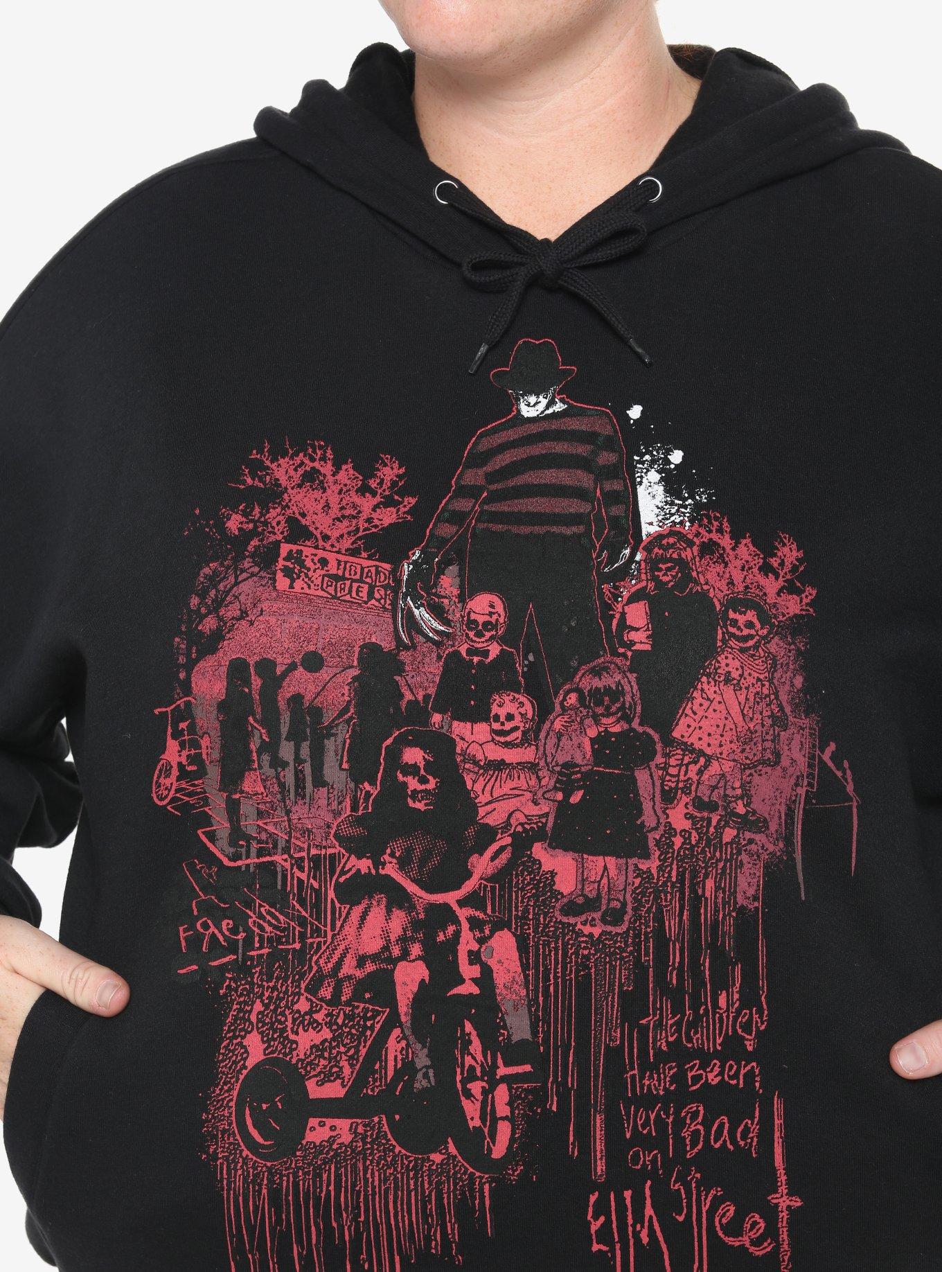 A Nightmare On Elm Street The Children Have Been Very Bad Hoodie Girls Plus Size, MULTI, alternate