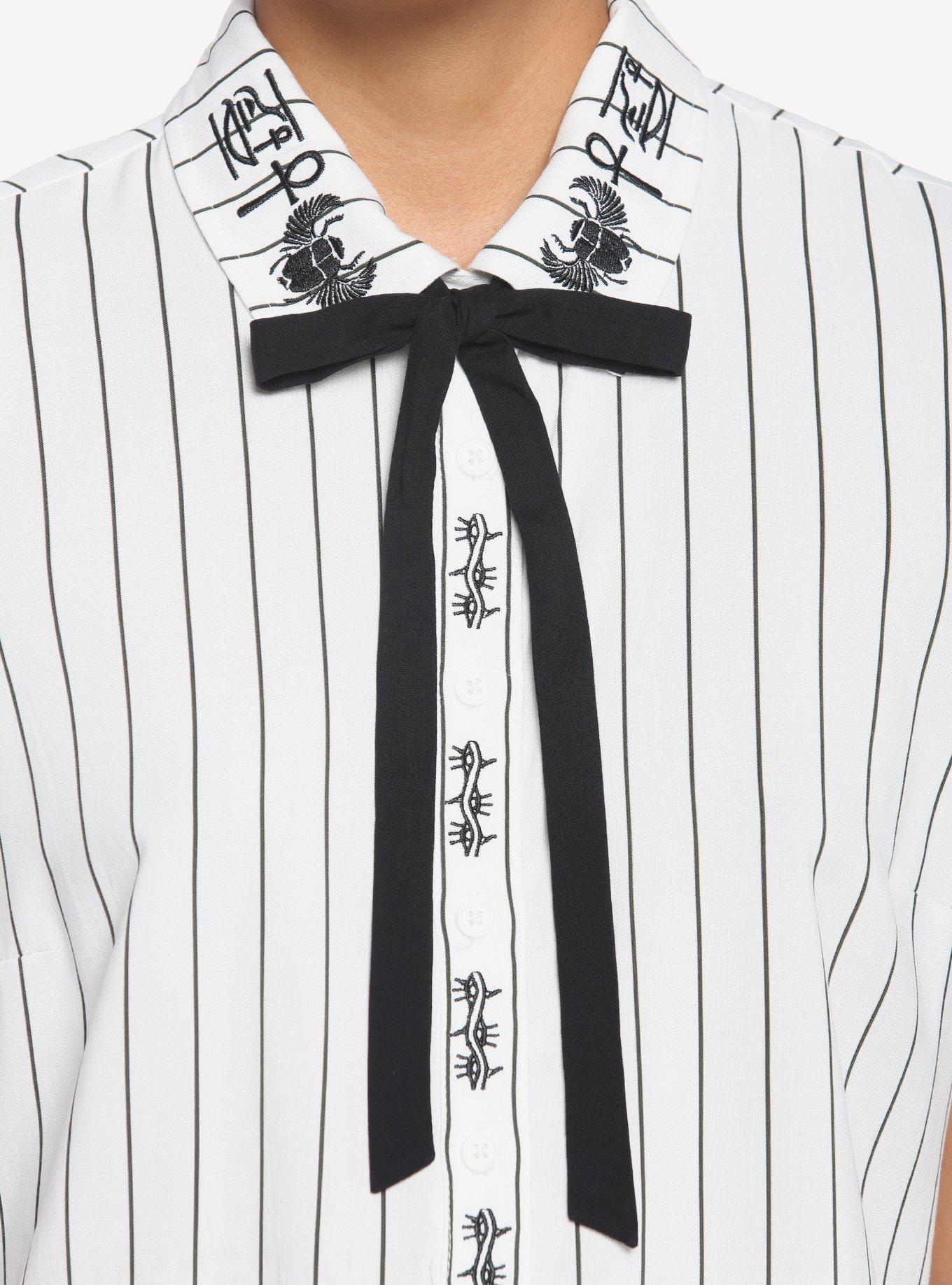 The Mummy Evelyn Cosplay Woven Button-Up, MULTI, alternate
