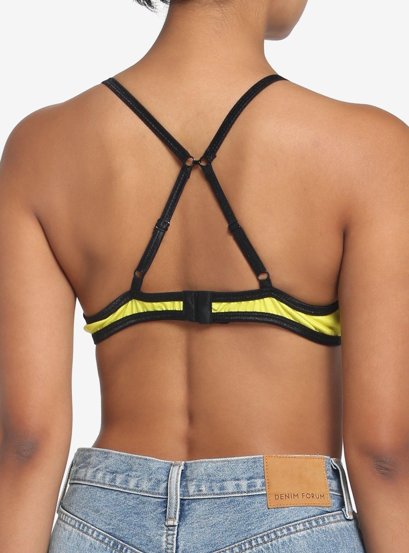 Candy Corn Bralette, MULTI, alternate