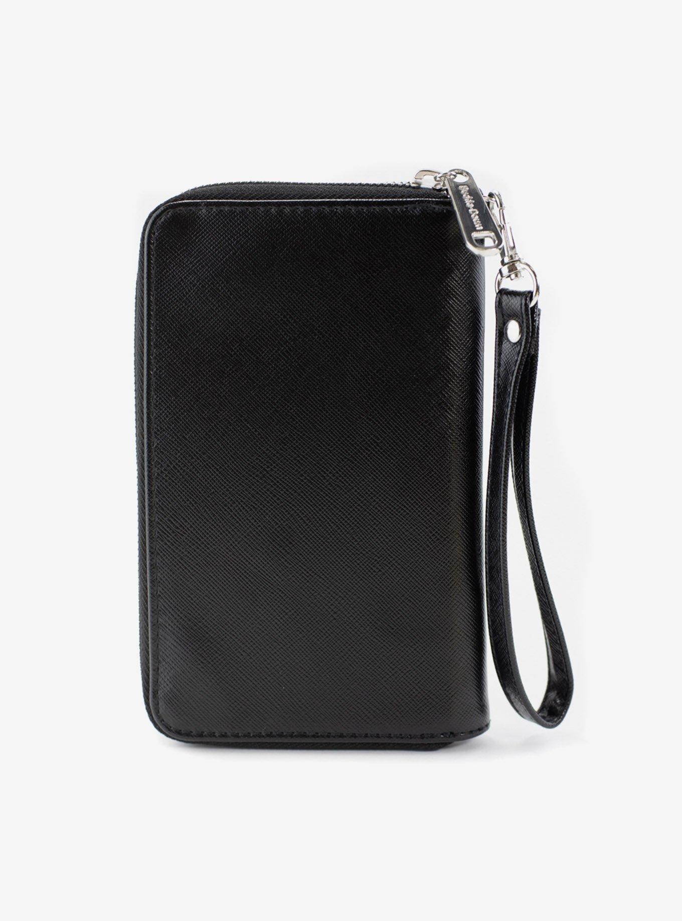 Disney Signature D Embossed Zip Wallet, , alternate